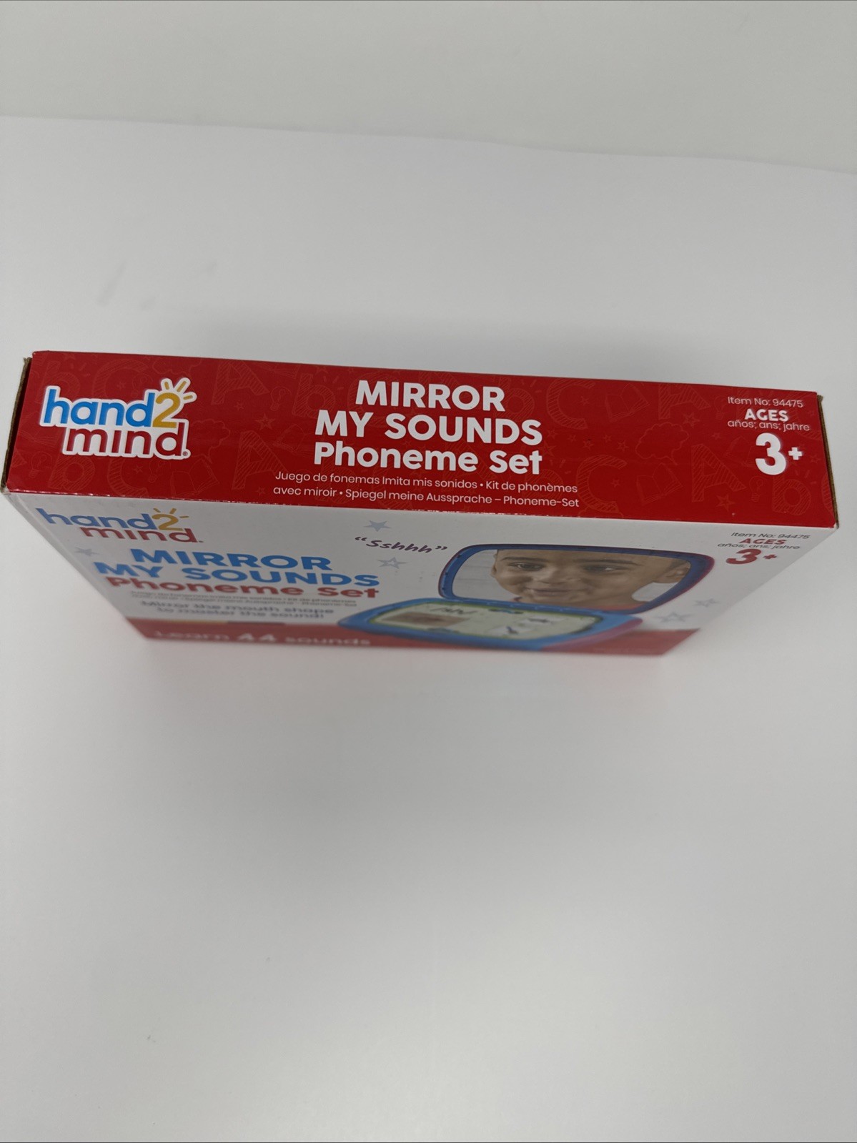hand2mind Mirror My Sounds Phoneme Set, Phonemic Awareness, Phonics Games
