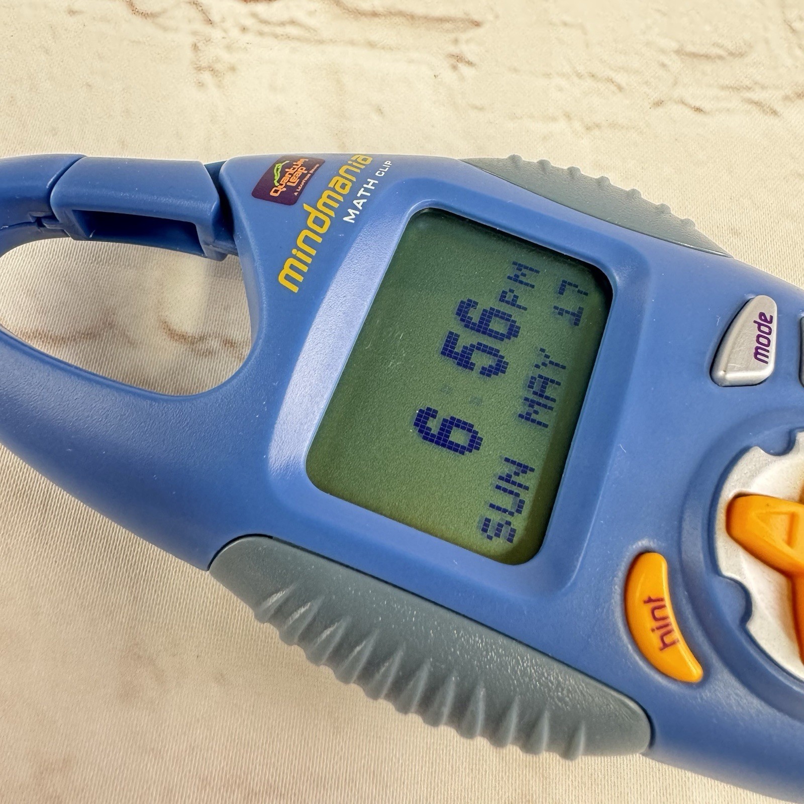 2003 Leapfrog Mind Mania Math Clip Learning Brain Activity Quantum – Works Great