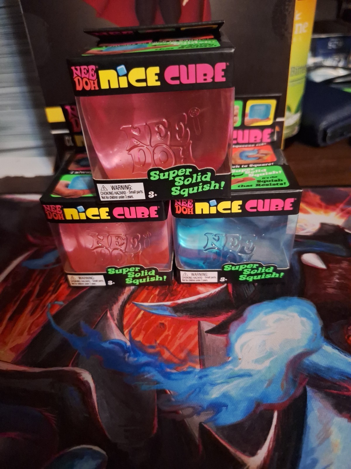 NeeDoh Nice Cube Satisfying Square Shape Sensory Toy