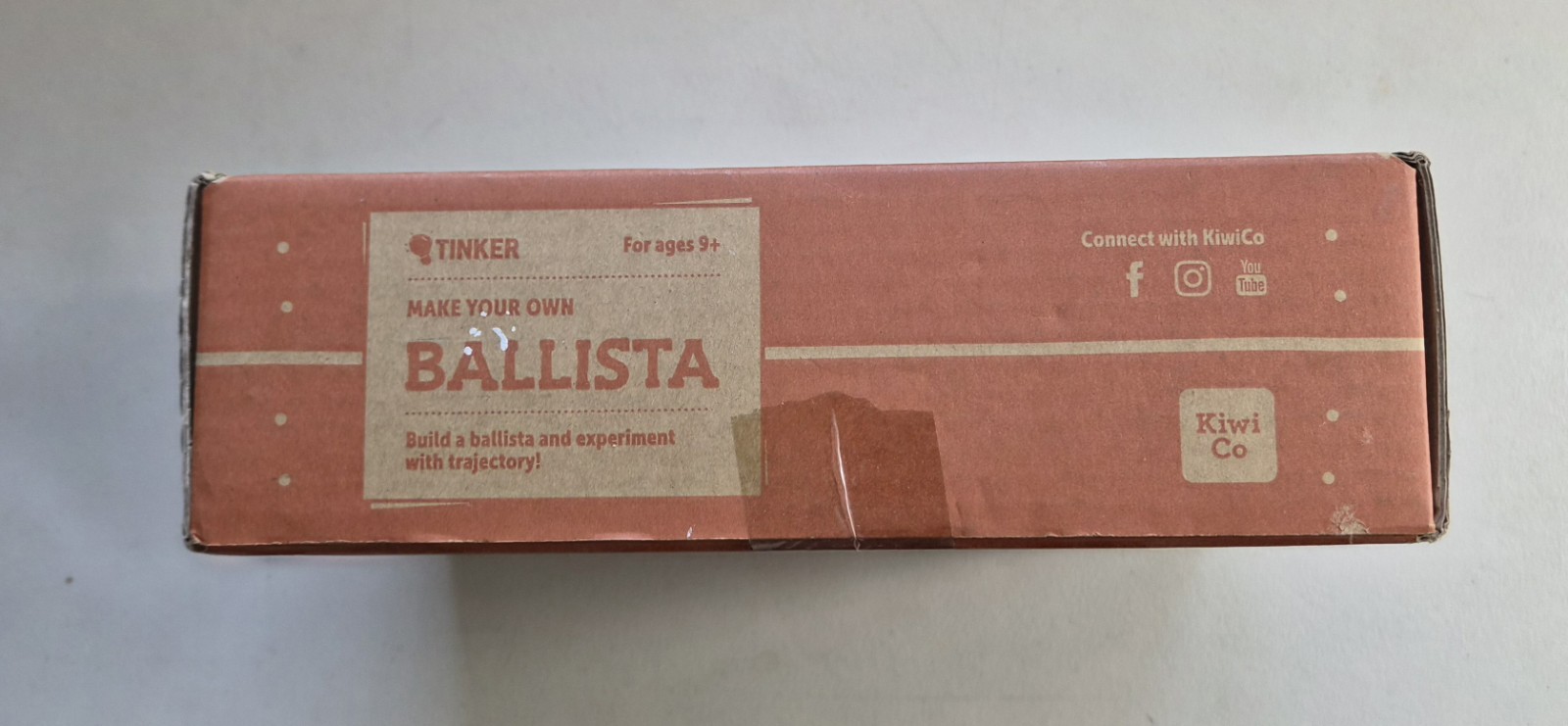 KiwiCo Tinker Crate “Make Your Own Ballista” Wooden STEM Kit – NEW/SEALED