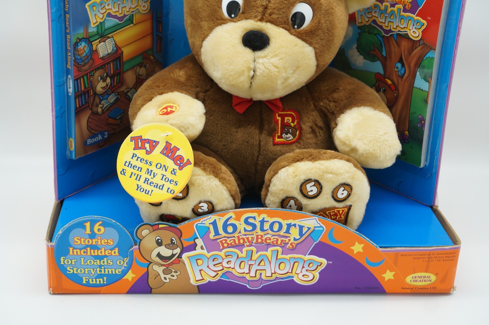 Baby Bear’s 16 Story Read-Along 2001 Brand New In Box Rare Vintage