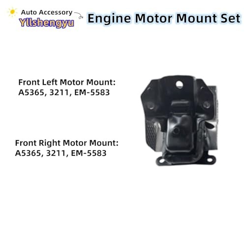 3Pcs Engine Motor Mount Kit – for Trucks & SUVs (Silverado/Sierra