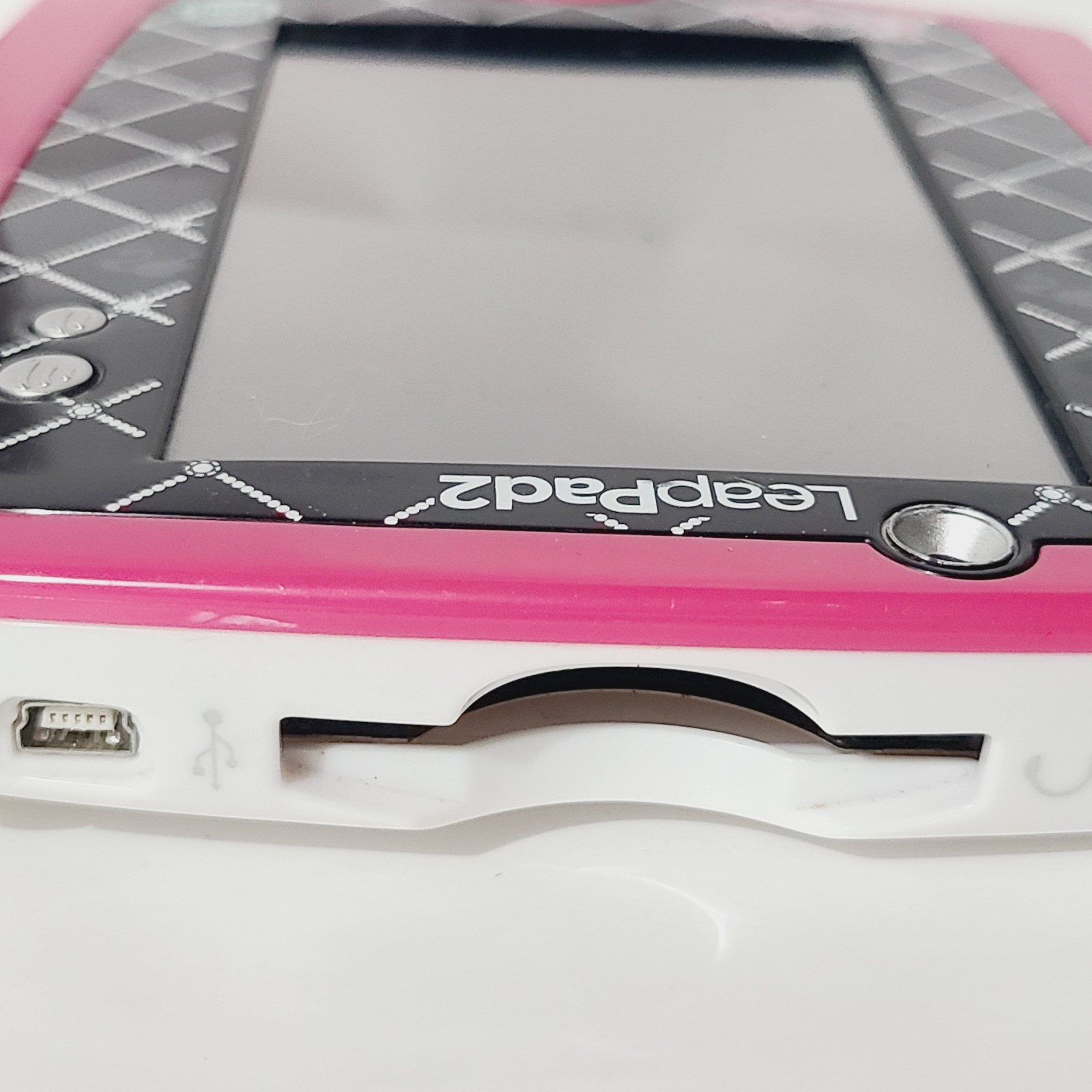 LeapPad 2 Learning Game System Barbie Pink W/ 1 Game & Stylus Pen Tested GOOD