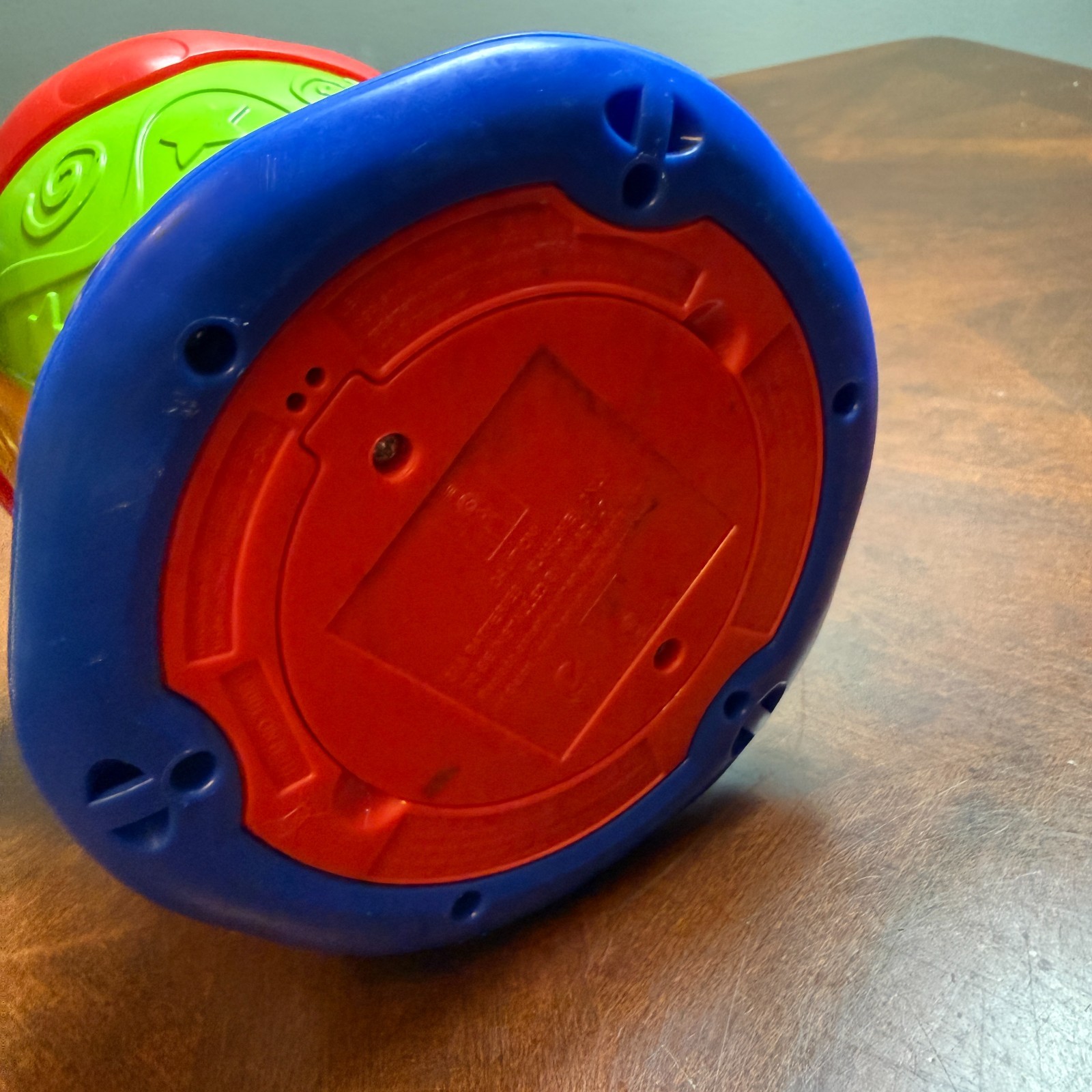 LeapFrog Learn & Groove ABC Drum English Spanish Music Sounds Lights Works