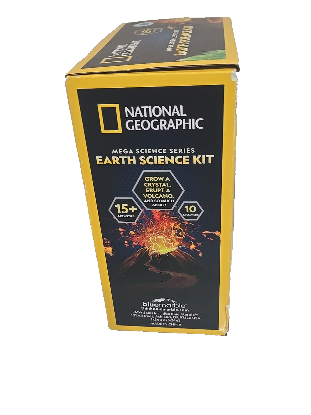 Nat Geo Mega Science Kit Crystals Volcano Gems Geology STEM Kids Educational NIB