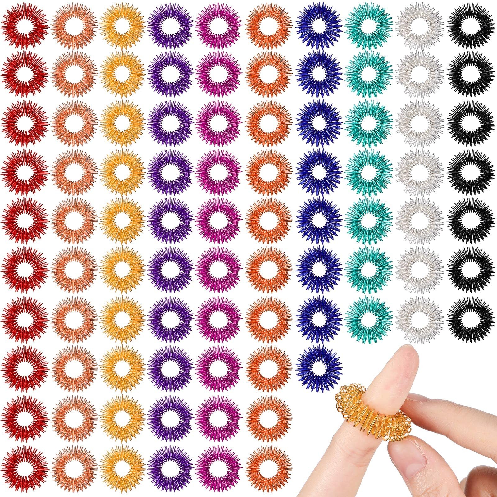 200 Pcs Exterior Diameter: 2.5 cm, Inner 1.2 Classic Color