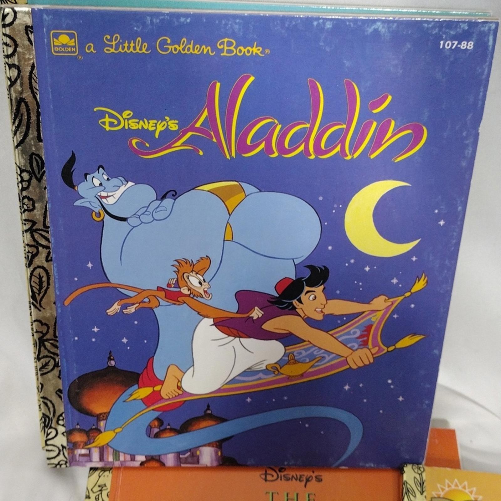 Disney Little Golden Books Collection Bundle Of 6 Books