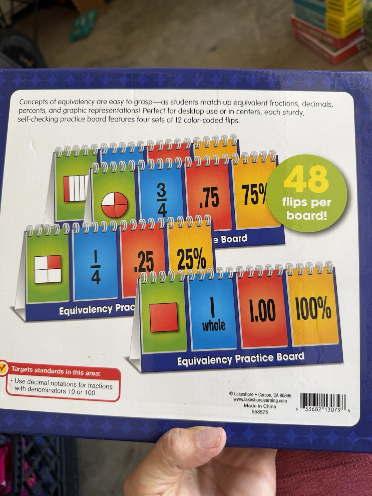 Lakeshore Student Equivalency Practice Boards Ages 9+ 3 Boards Only