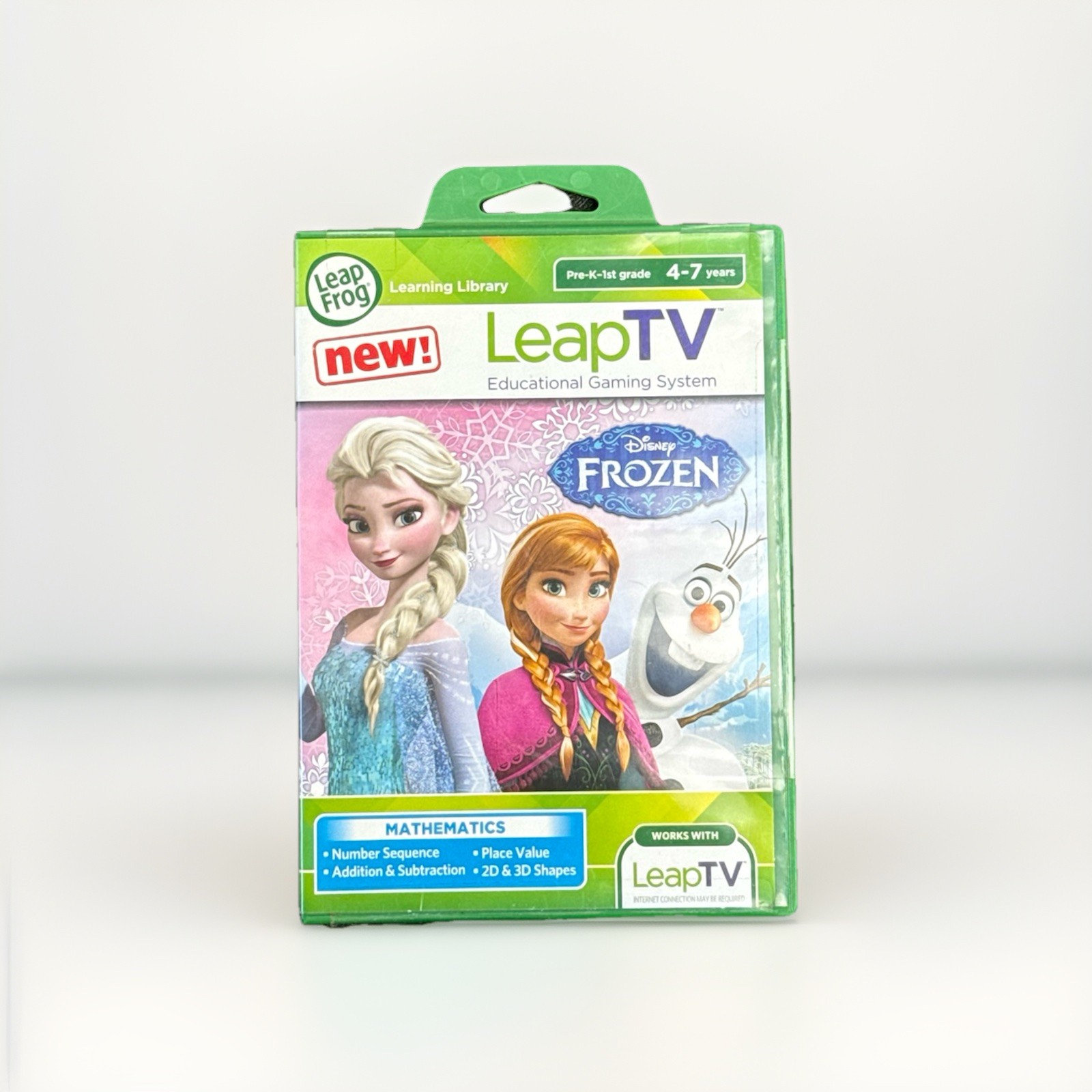 Leapfrog LeapTV Game – Disney Frozen – Math Pre-K 1st Grade Age 4-7 Years