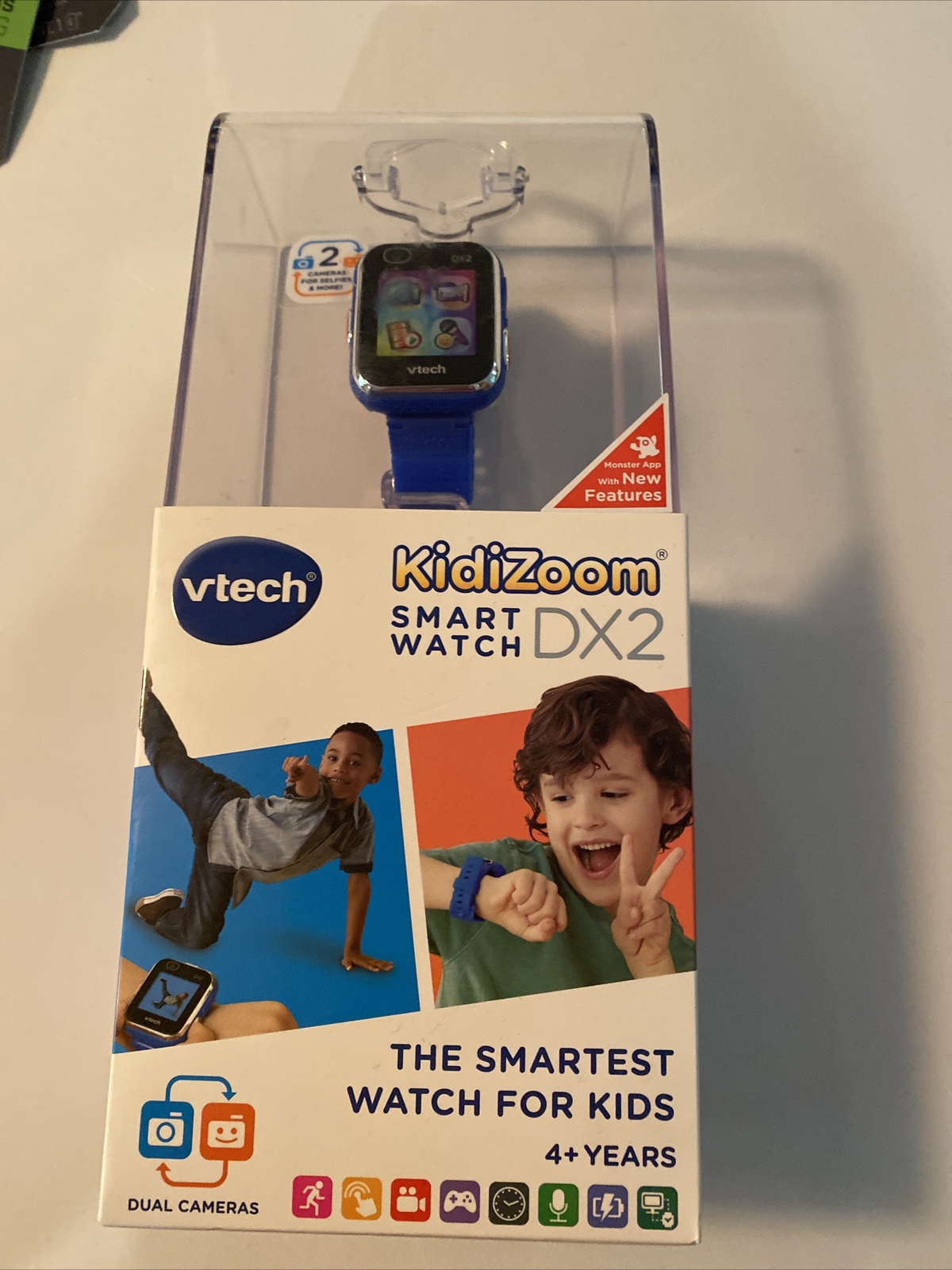 NEW VTech Kidizoom Smart watch DX2 Blue Educational Fun