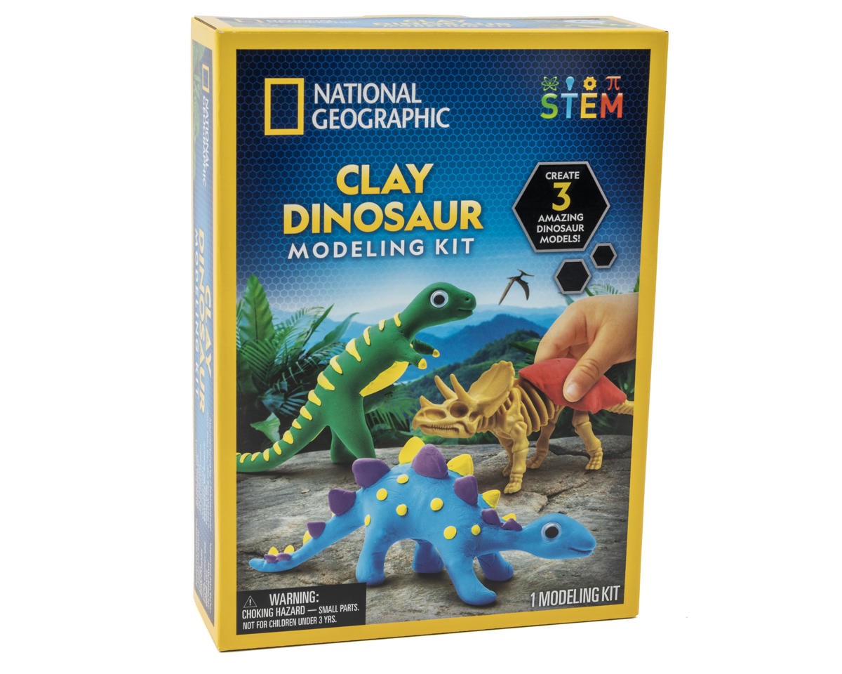 Blue Marble National Geographic Dino Skeletons with Modeling Clay