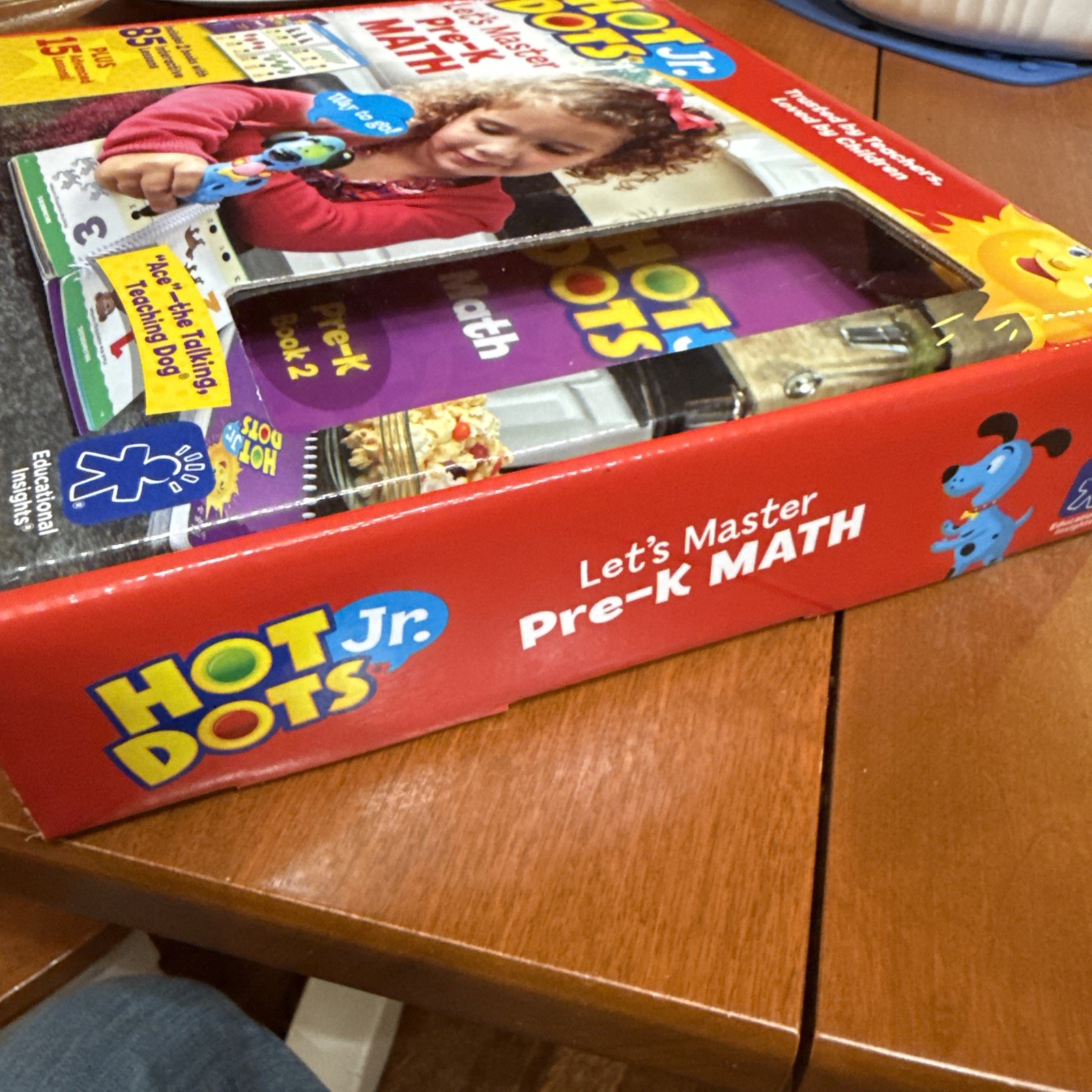 Hot Dots Let’s Master Math Pre-K Interactive Learning Ace Talking Teaching Pen
