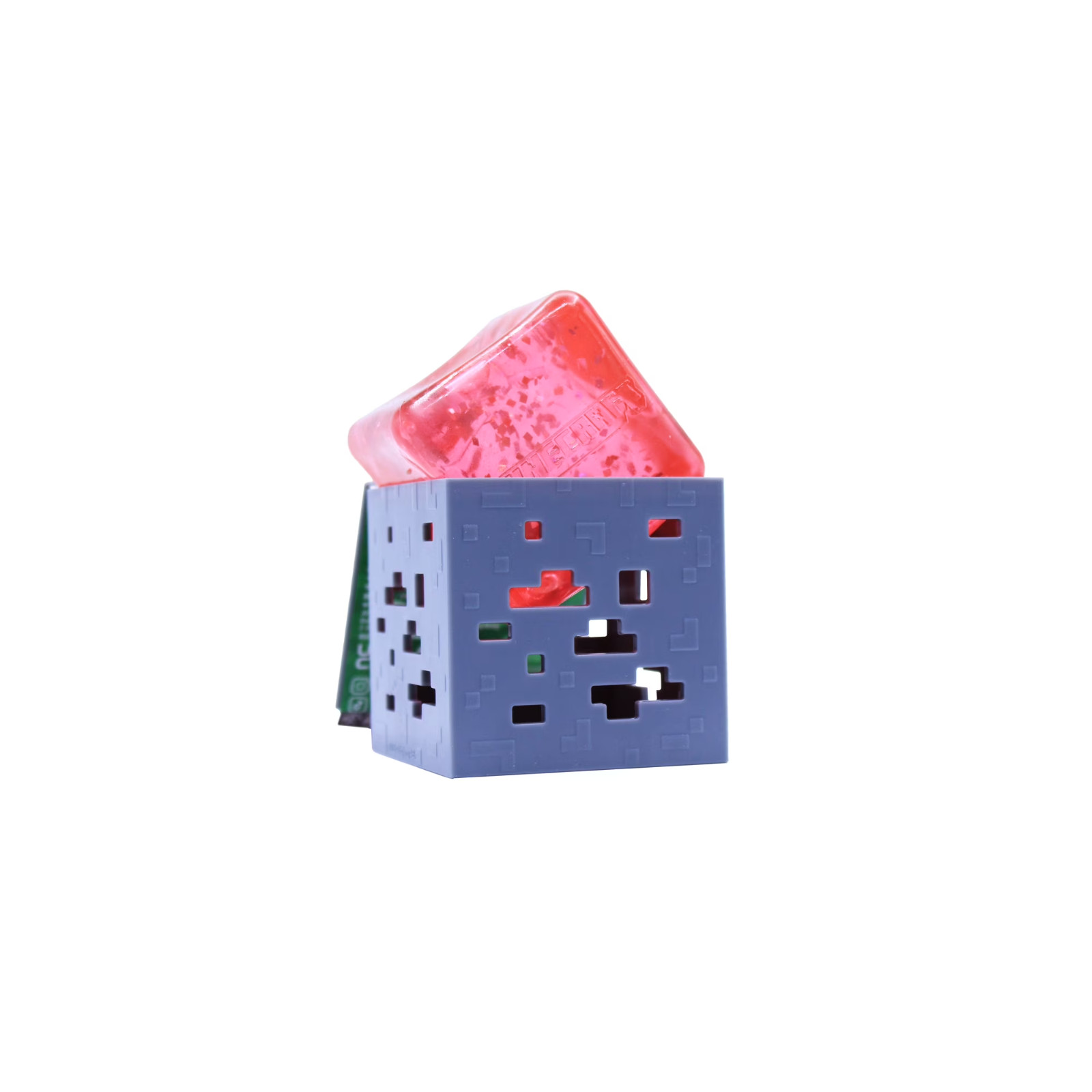 Minecraft Jelly Cube VIRAL Fidget Squishy – Pick Your Color (Similar to NeeDoh)