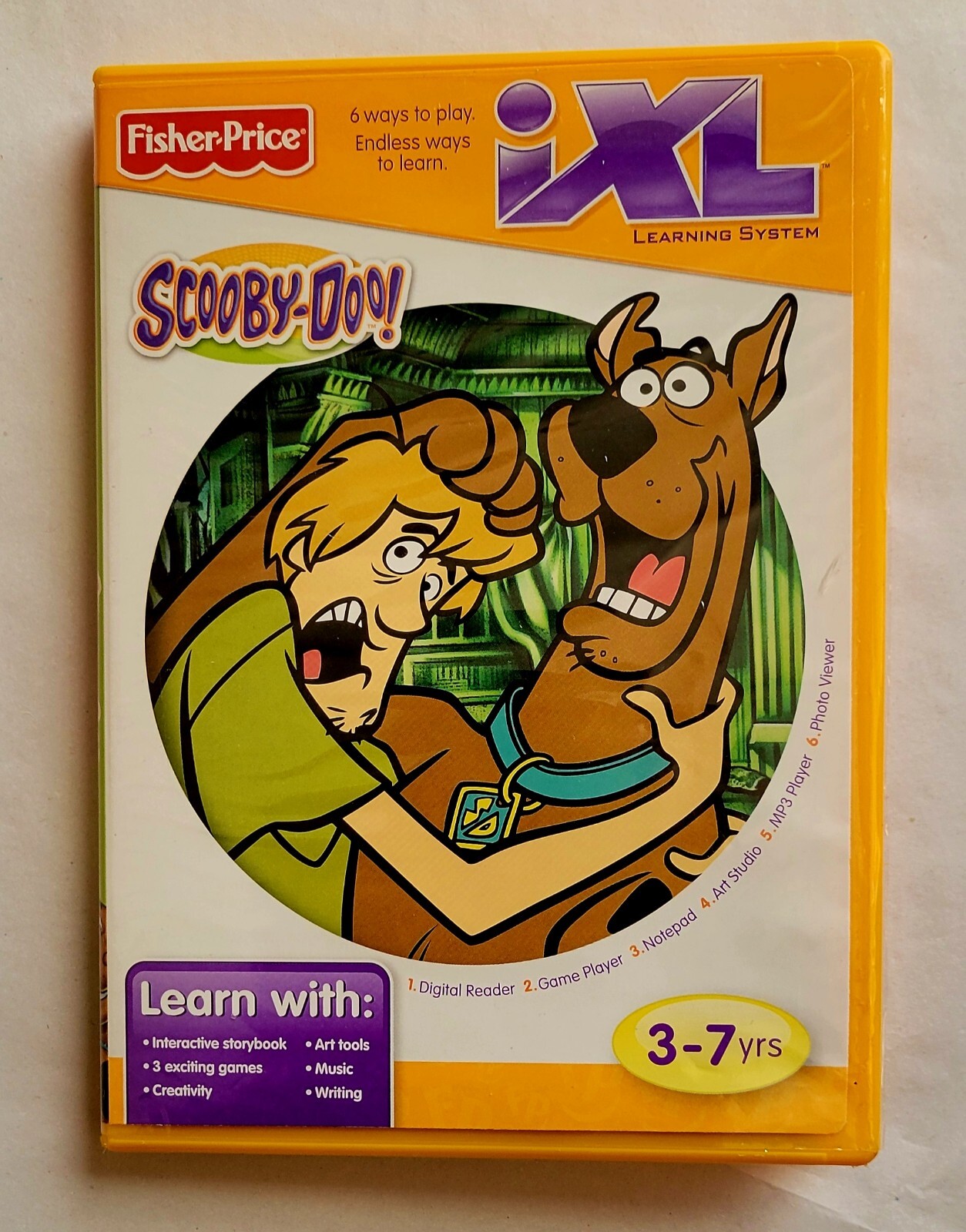 Fisher Price iXL Learning System SCOOBY-DO! CD-ROM 3-7 years