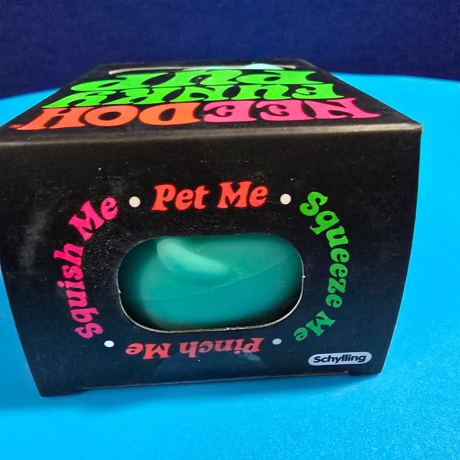 New NeeDoh Teal Funky Pup Squishy Squish me Pet me!
