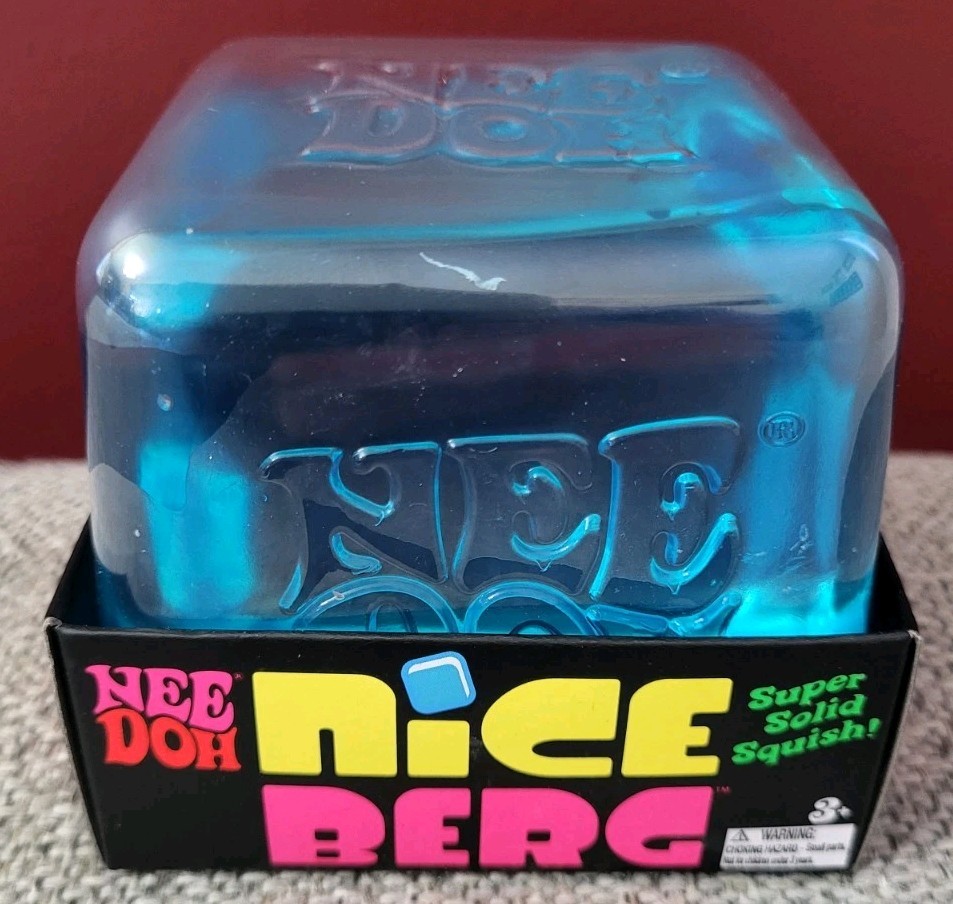 NEW NeeDoh NICEBERG BLUE XL