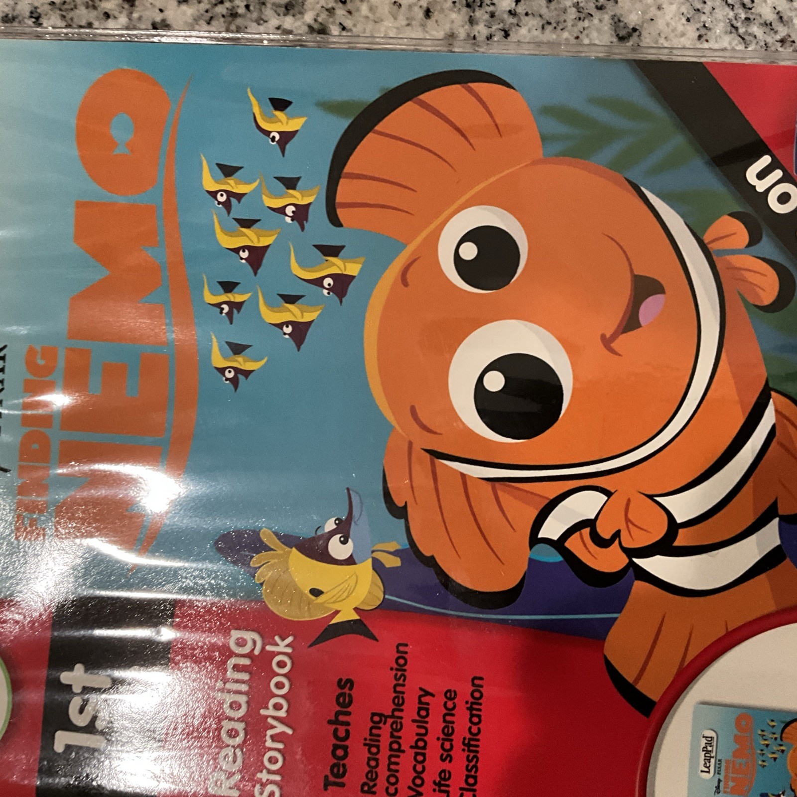 Leap Frog LeapPad Learning FINDING NEMO And Anna’s First Ballet Ages K-1 NEW