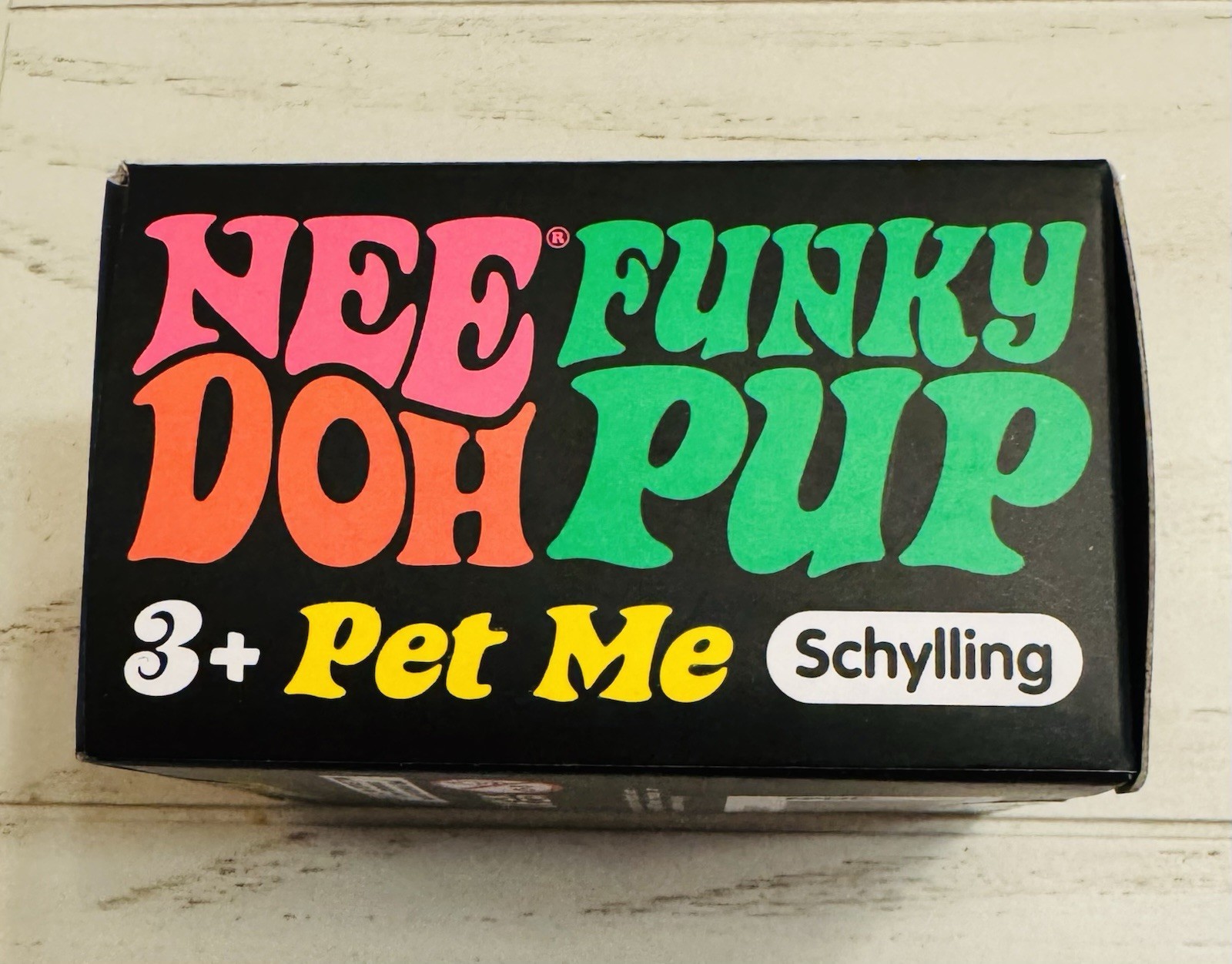 NIB Sealed Needoh Funky Pup Orange – Squishy Stress Relief Toy Schylling