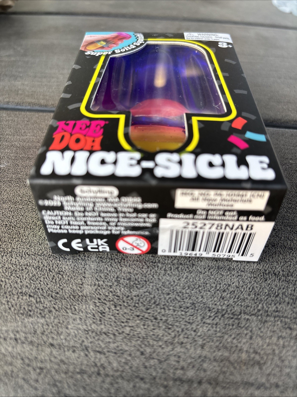 Nee Doh Nice-Sicle Super Solid Squish Purple/pink