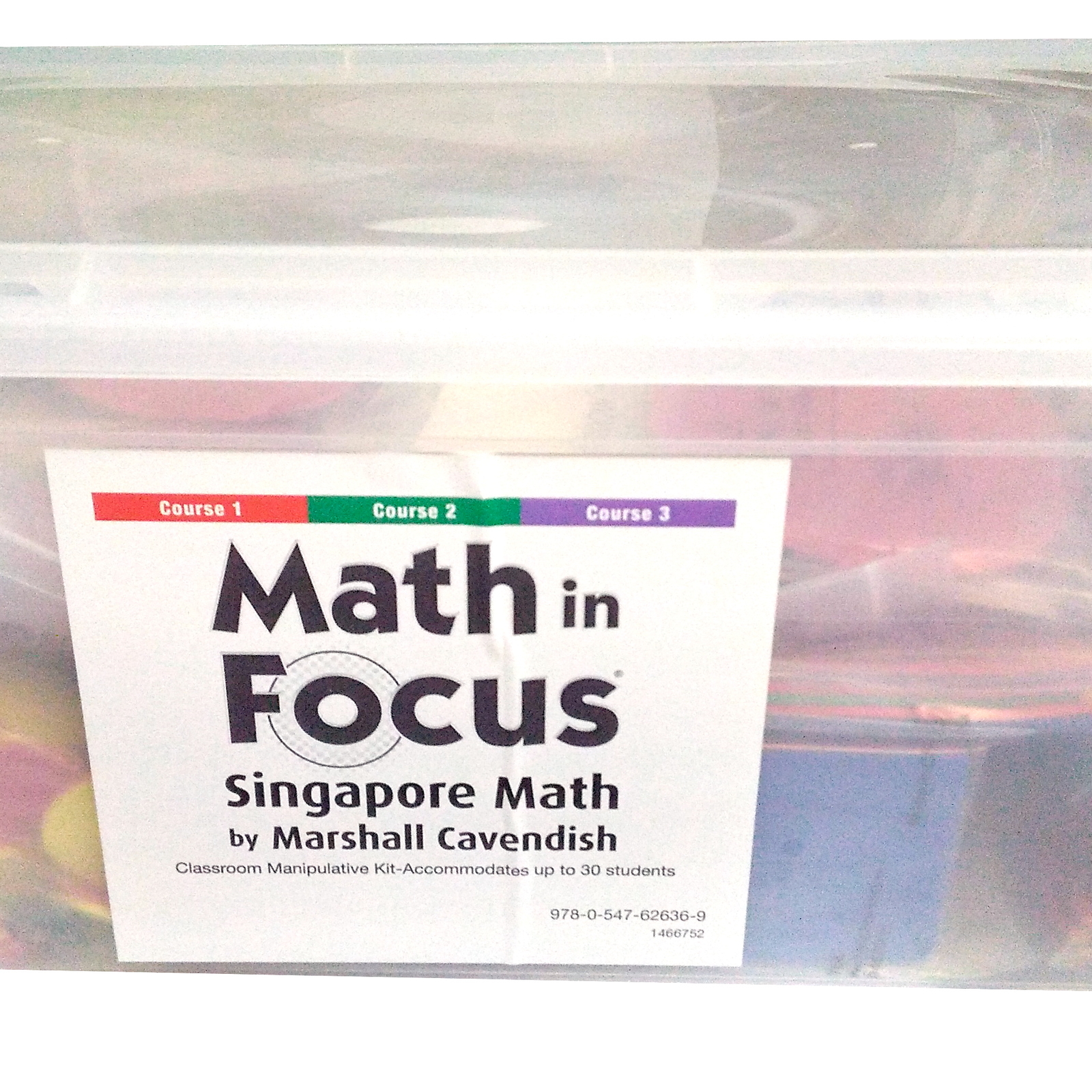 Math in Focus: Singapore Math Grade 6: Hand2Mind Classroom Kit – 30 Students Set