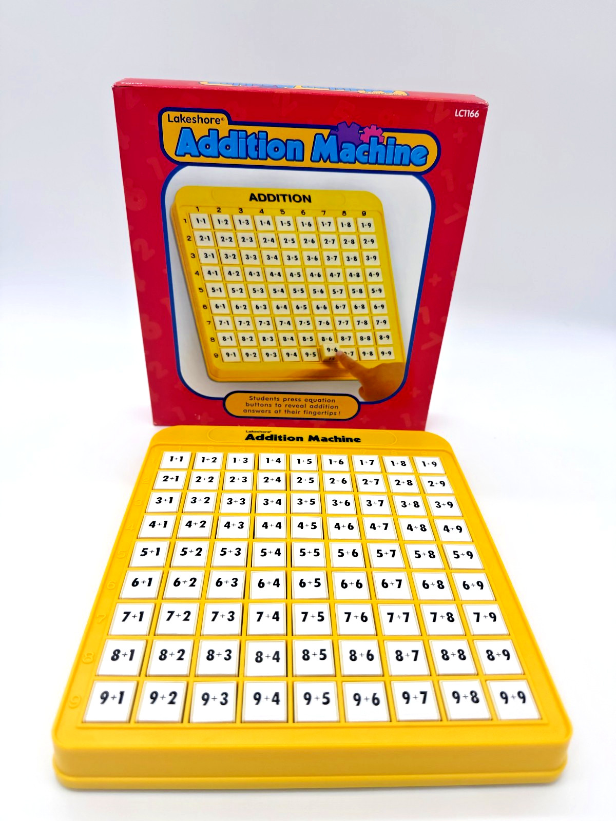 Lakeshore Learning Materials Addition Machine, Yellow, 8.5″ x 9.5″ Model LC1166