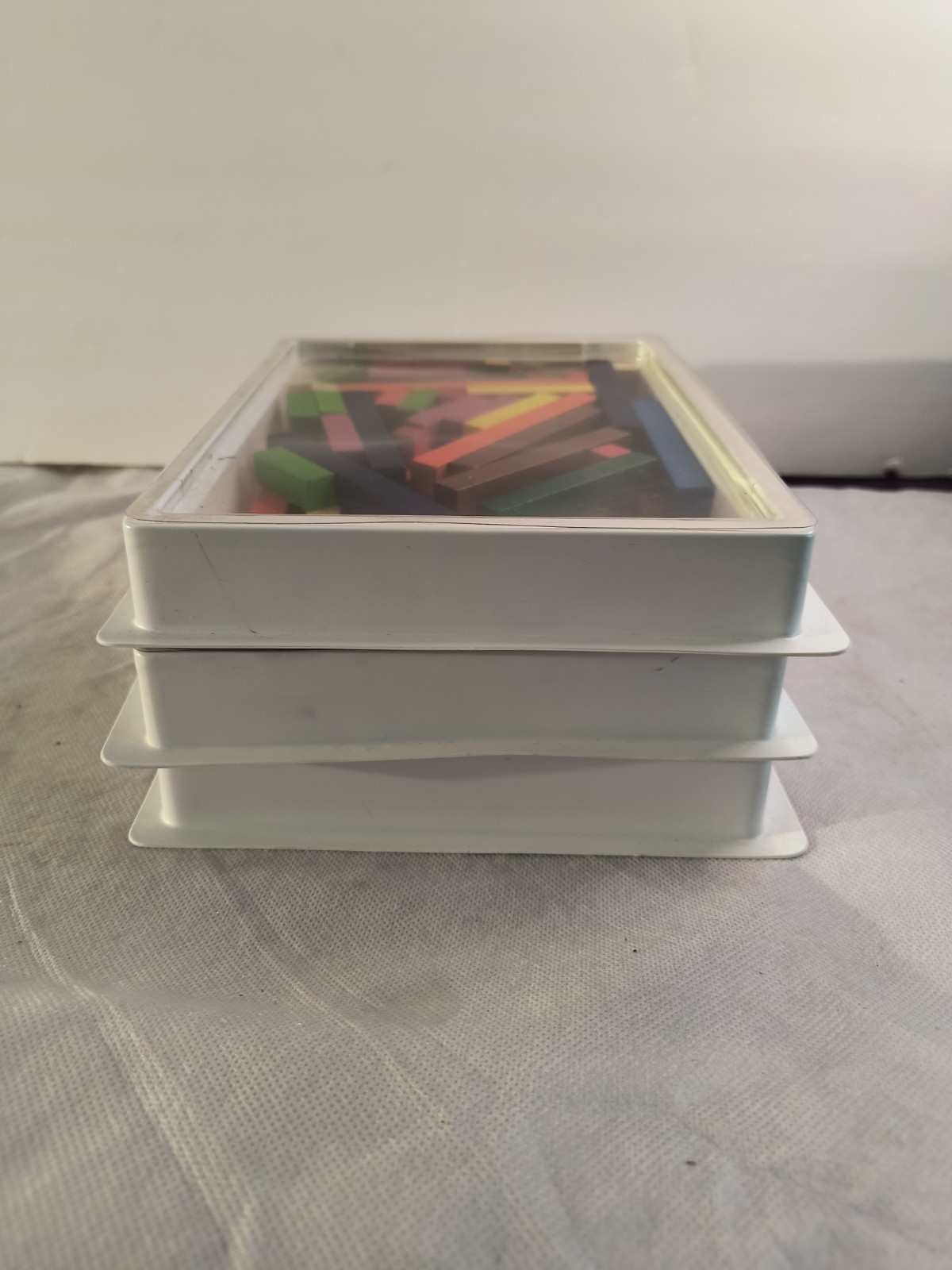 3 SETS OF MUTI-COLOR PLASTIC CUISENAIRE RODS