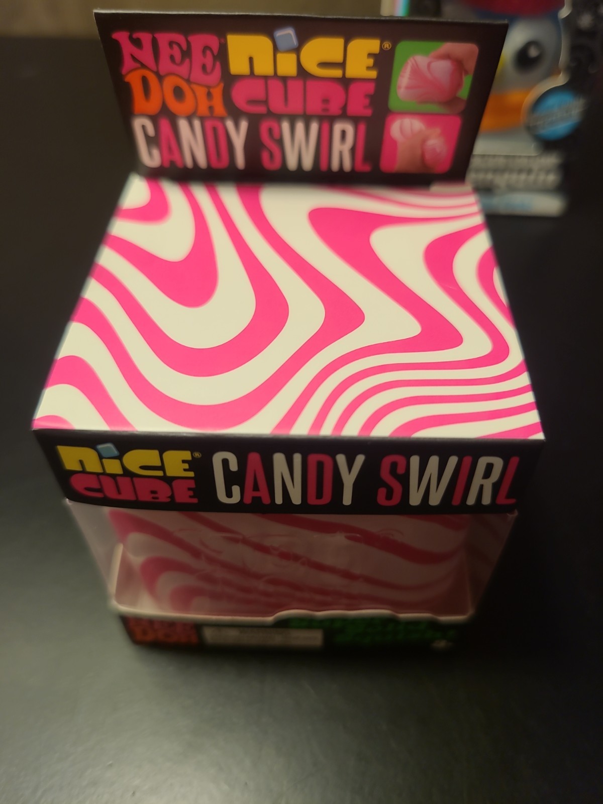 Authentic Needoh Candy Swirl Nice Cube UNRELEASED PINK Christmas 2026 RARE