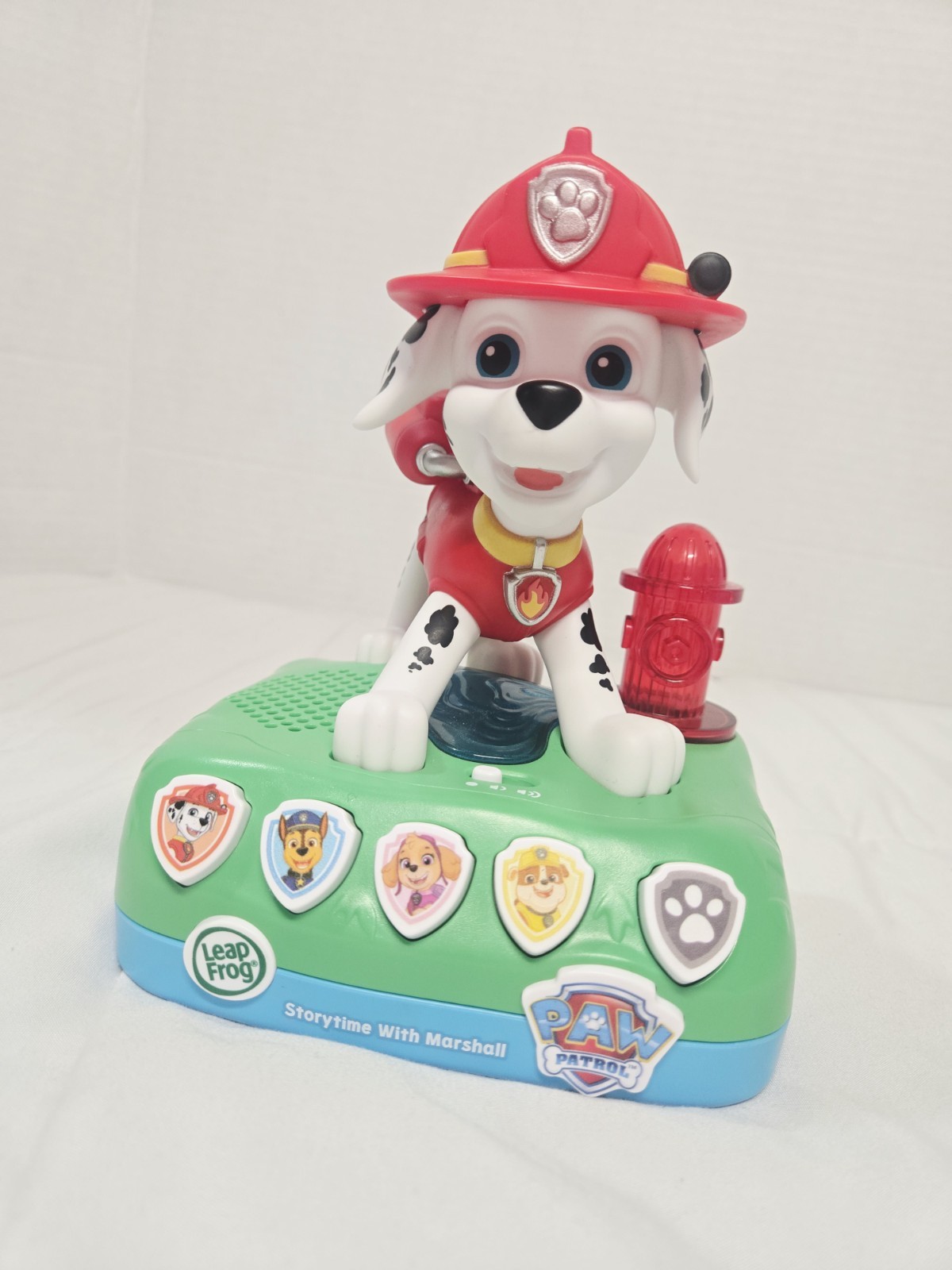 LeapFrog PAW Patrol Storytime With Marshall Nightlight Sound Toy Works Story