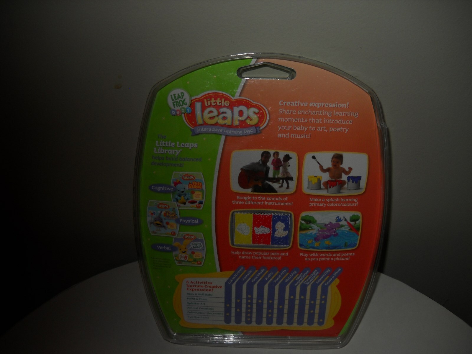 3 Leap Frog Baby Little Leaps: Play & Move,First Steps Creative Baby NEW