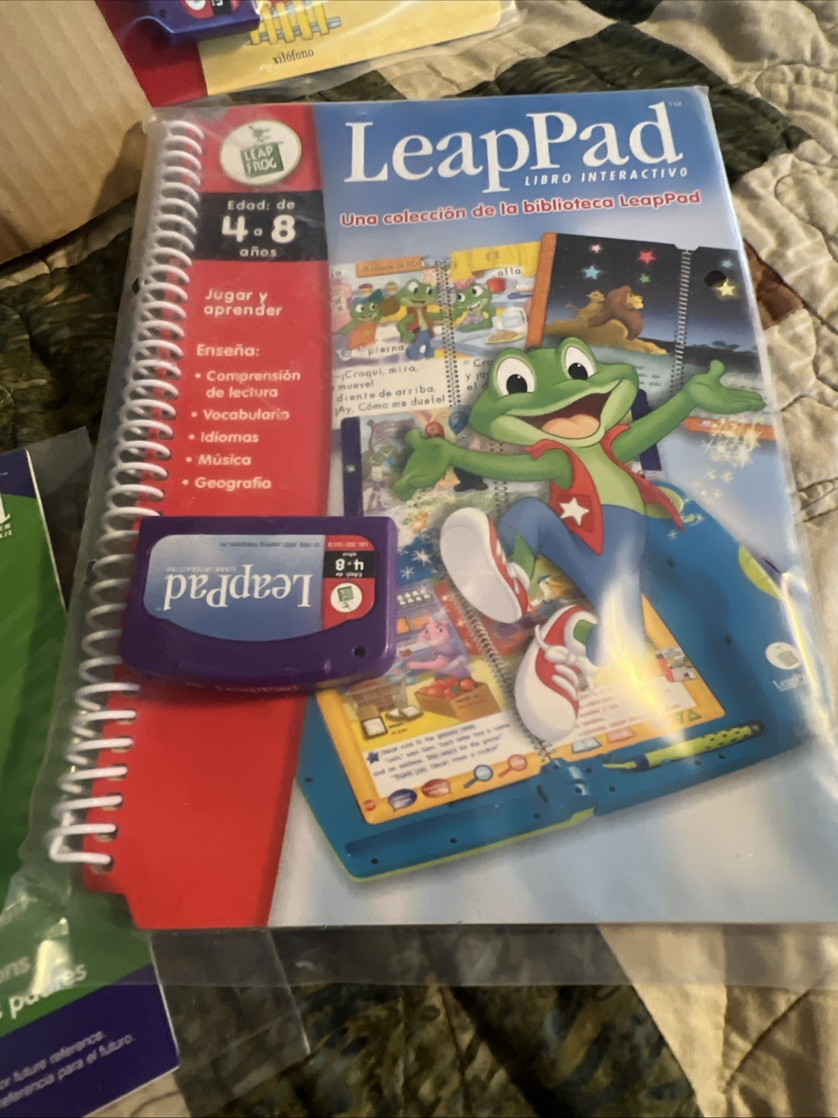 LeapFrog LeapPad Learning System- New! – Reading Phonics In English & SPANISH