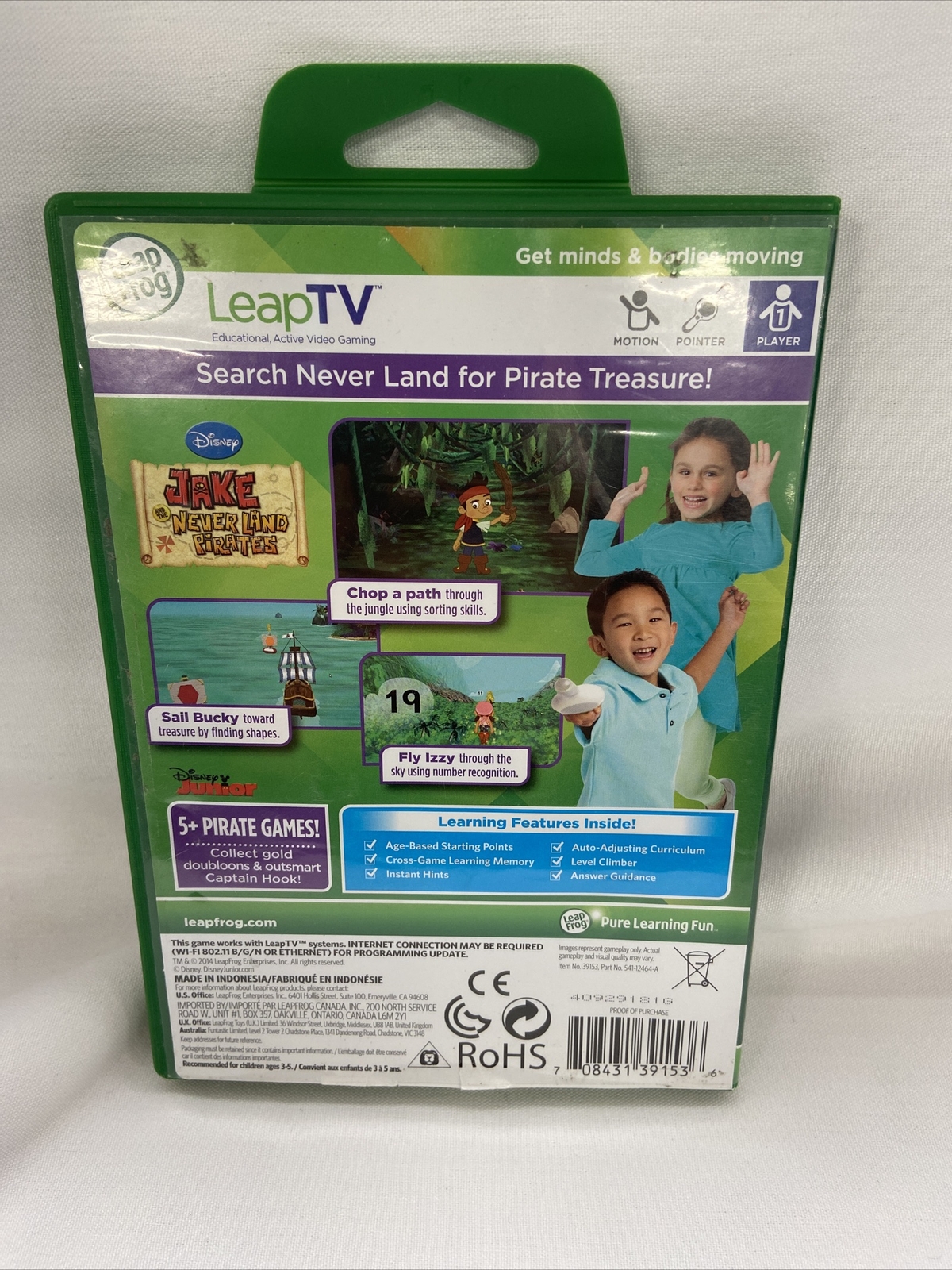 Leap Frog Leap TV Disney Jake and the Never Land Pirates  – Awesome!!