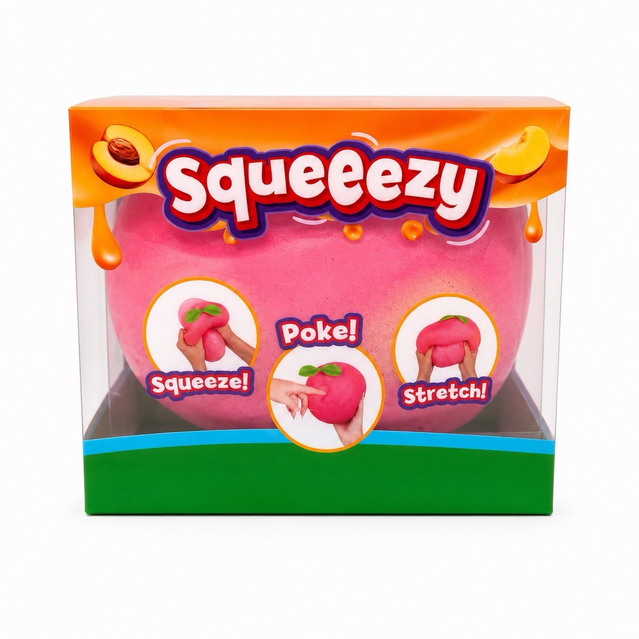 Sunny Days Squeezy Jumbo Banana Carrot Butter Cheese Peach Strawberry Duck Lot 7