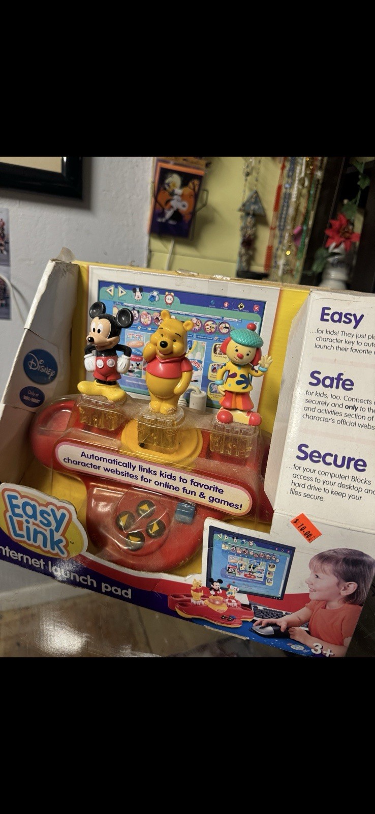 Fisher Price Easy Link Internet Launch Pad Disney Pooh Mickey and Jojo Ages 3+