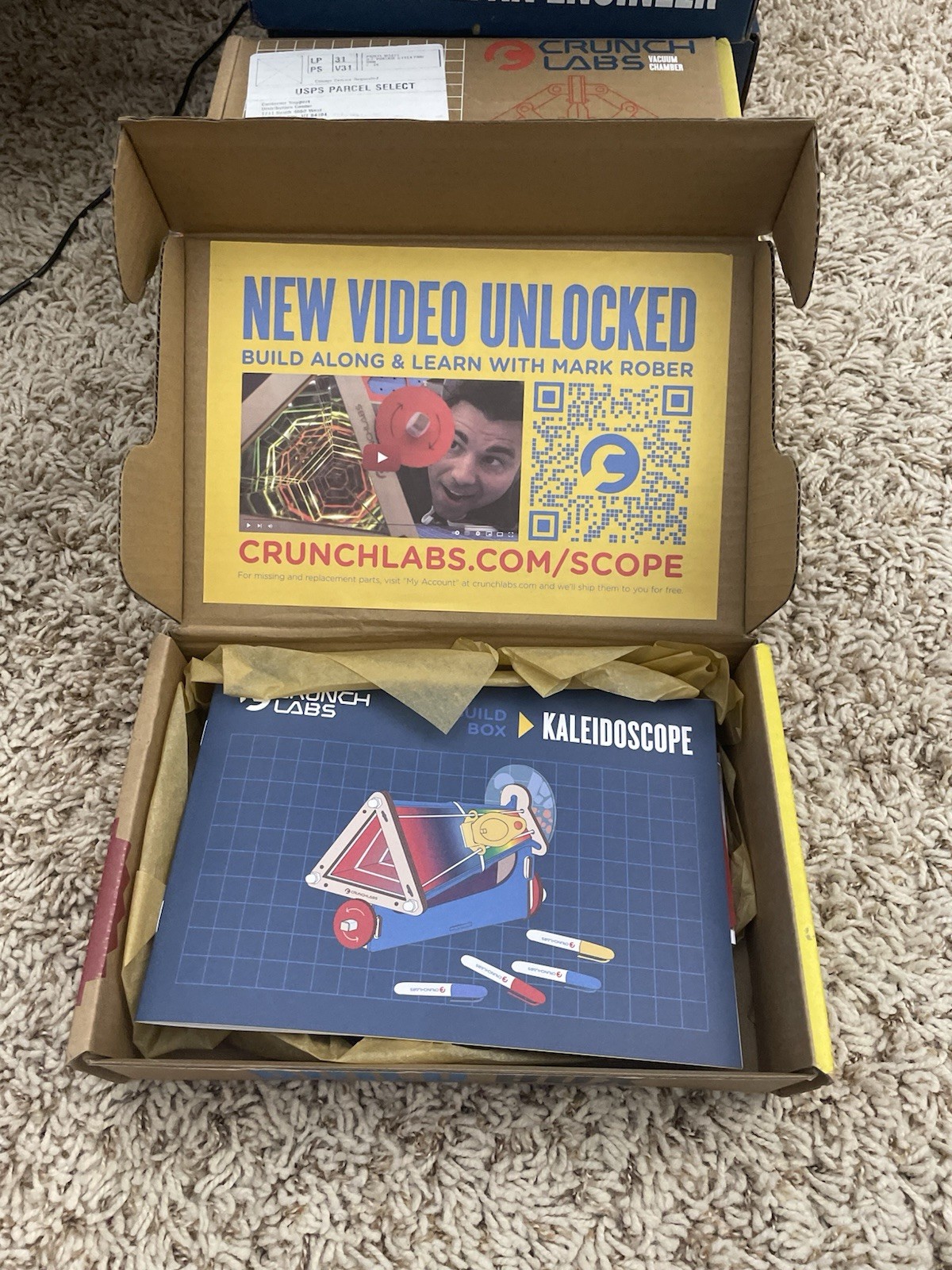 Pre-Built – CrunchLabs Kaleidoscope Build Box – READ DESCRIPTION