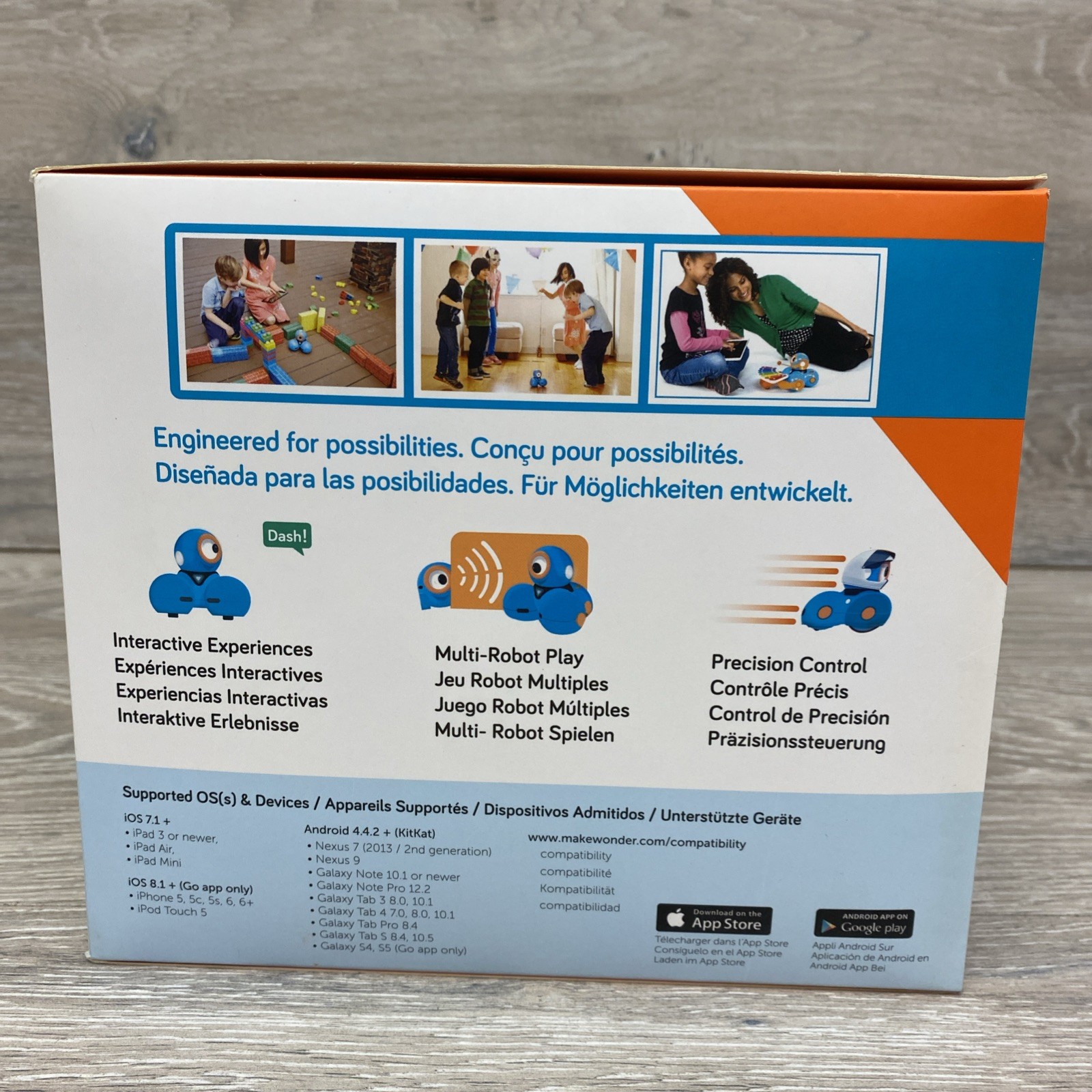 Wonder Workshop DASH DA01 Interactive Coding Robot STEM SEALED