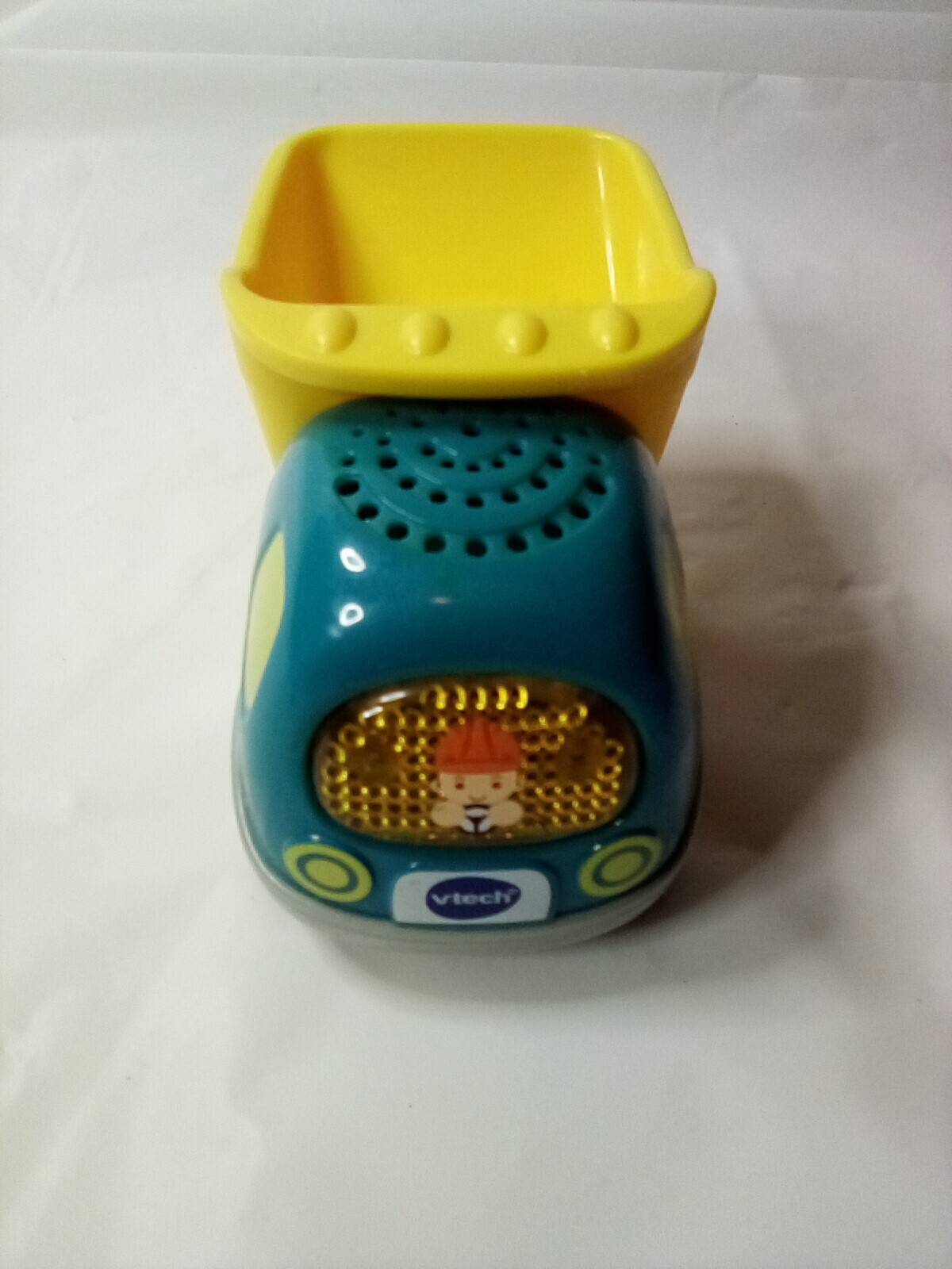 V-Tech Go Go Smart Wheels David Dump Truck Interactive Toy Sounds Lights Sings
