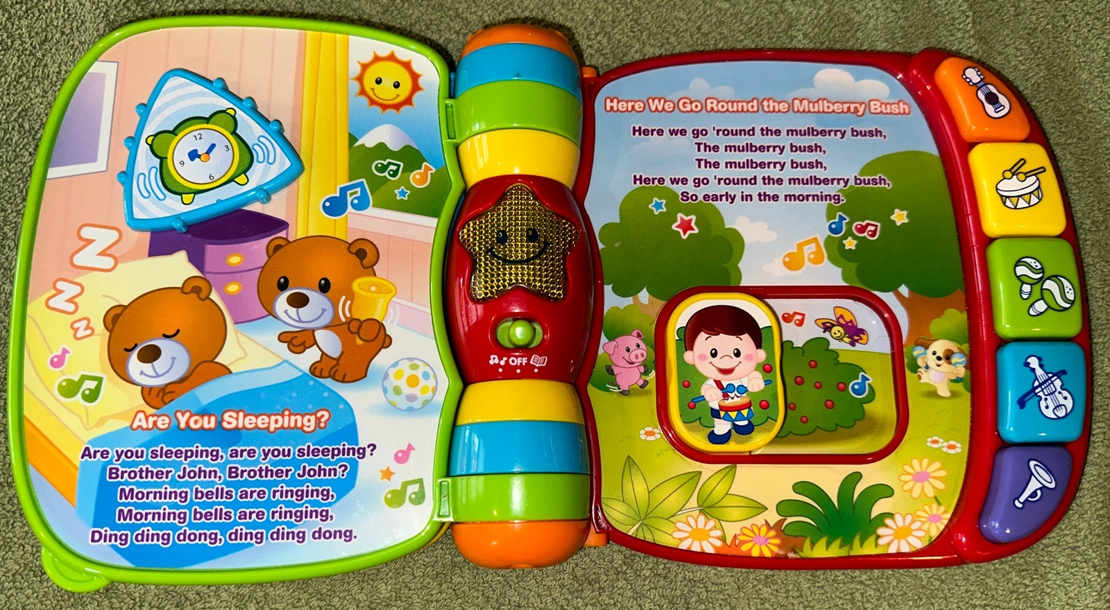 Vtech Musical Rhymes Book (Music + Songs Toys) – 6 Months to 3 Years