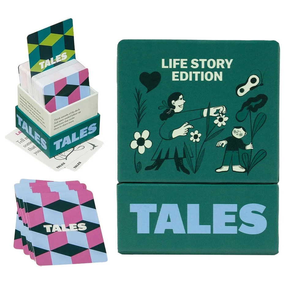 Tales Conversation Starter Cards Card Game For Family/Couples Edition 1~2pcs US