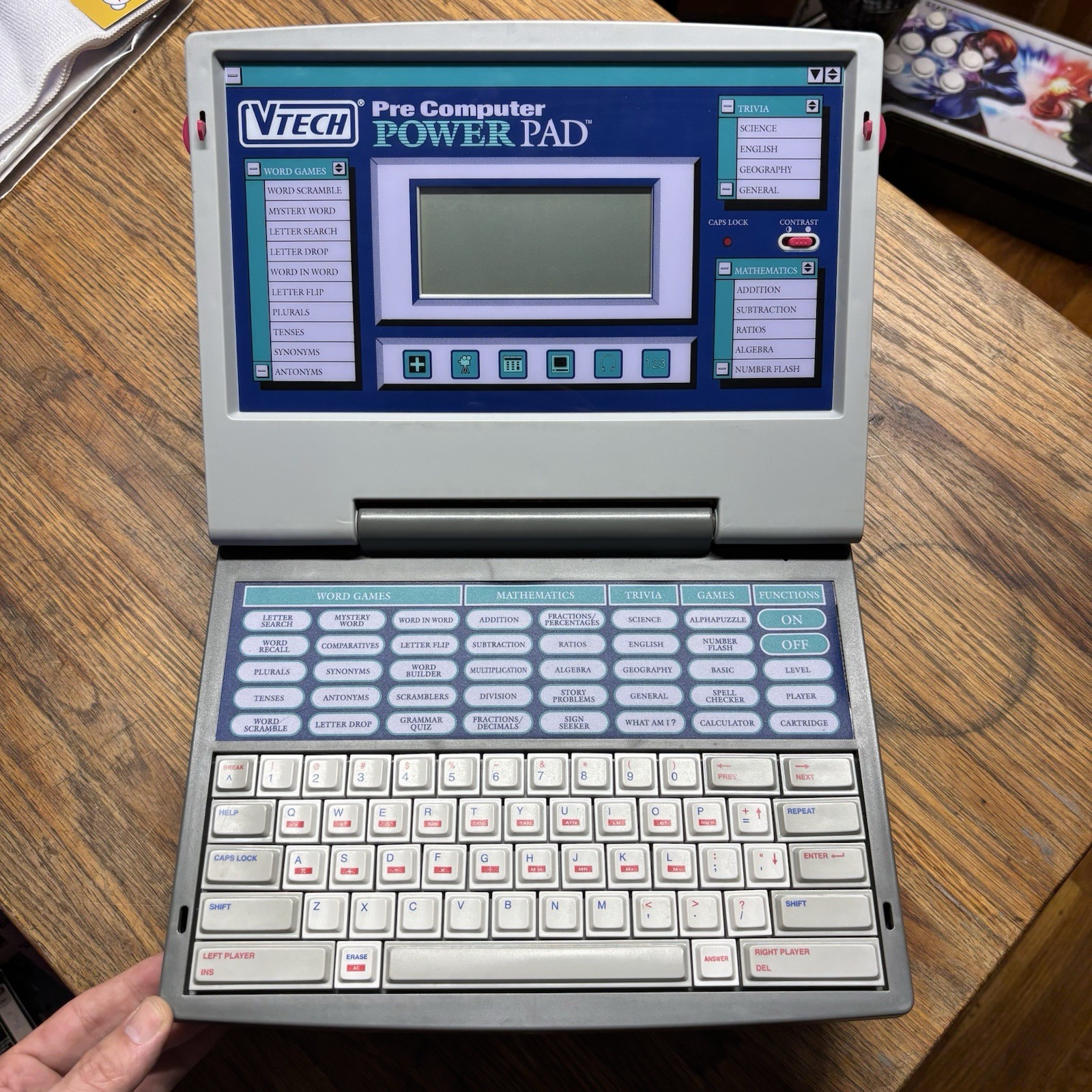 VTech Pre Computer Power Pad 1993 Vintage Educational Kids Laptop Toy – TESTED