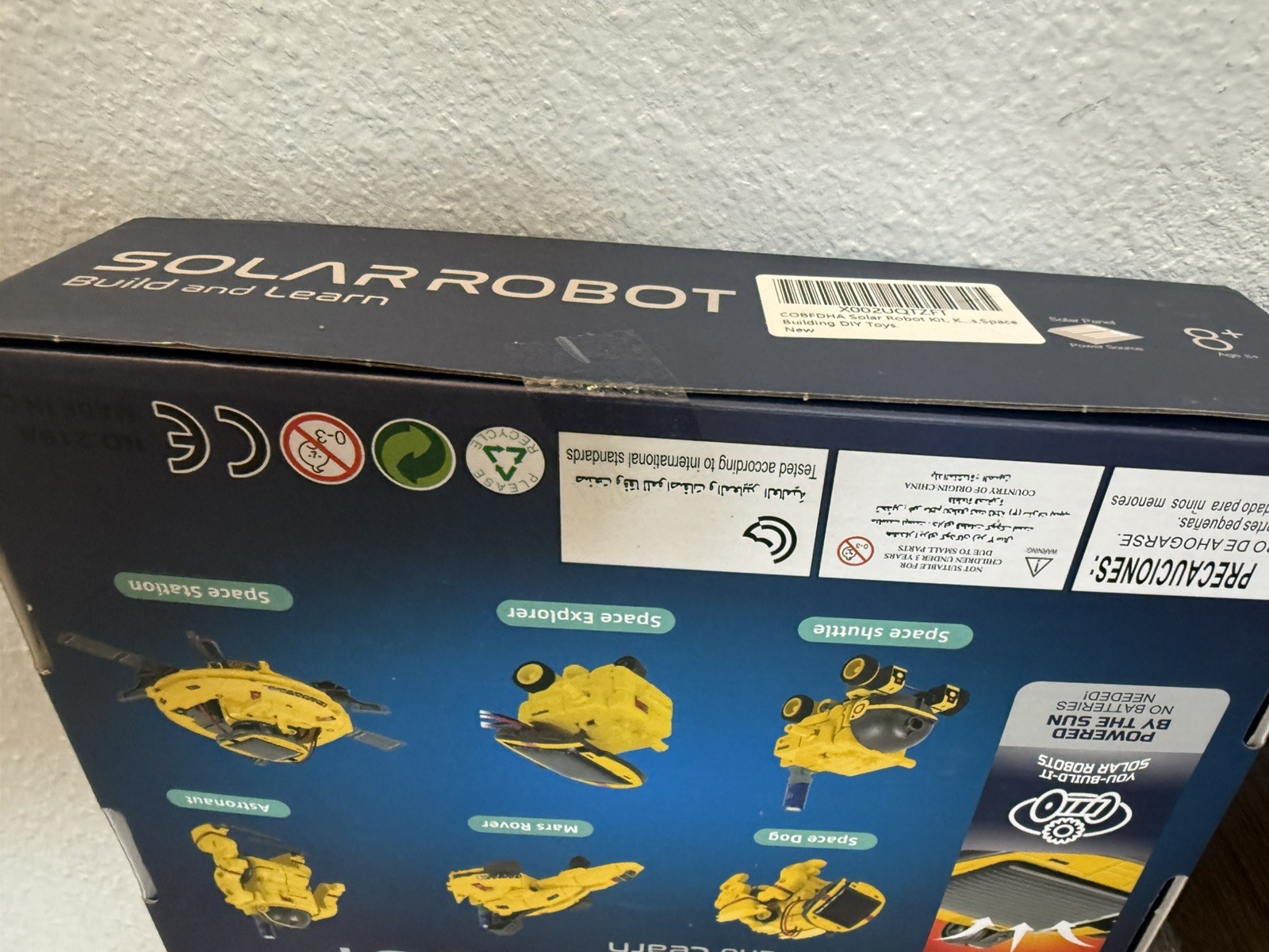 STEM Projects for Kids Age 8-12, Science Kits Boys, Solar Robot Space Toys Gifts