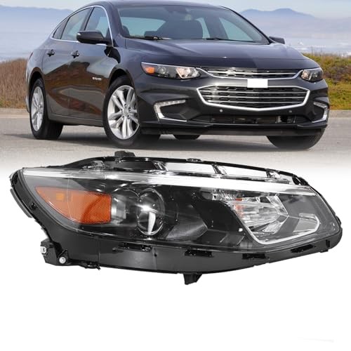 2016 2017 2018 Malibu Headlights RH,Headlight Assembly Compatible with Chevy