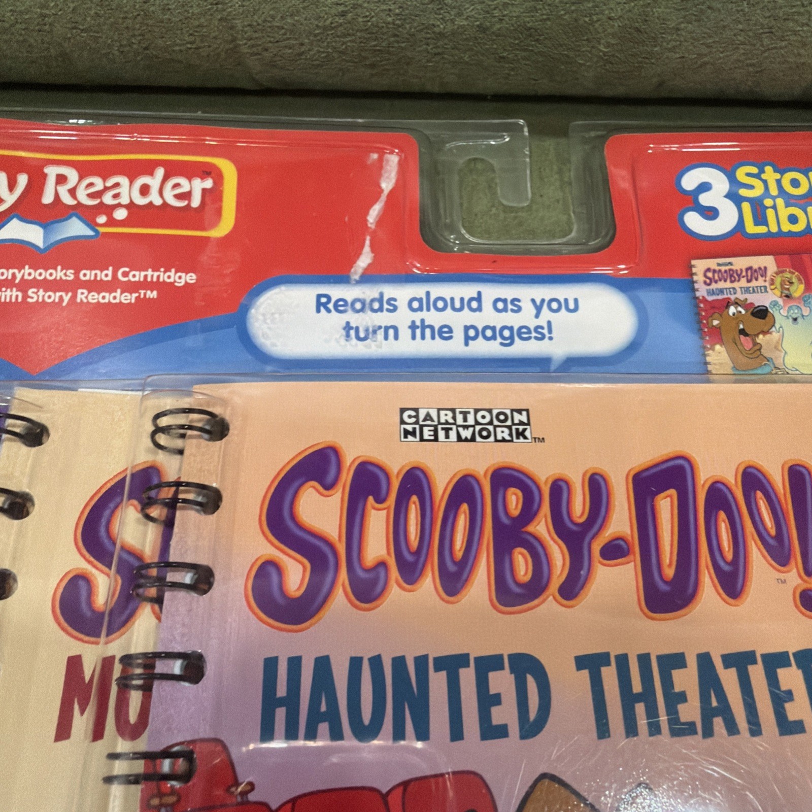 Story Reader Scooby-Doo 3 New Interactive Read Aloud Storybooks Out Of Print
