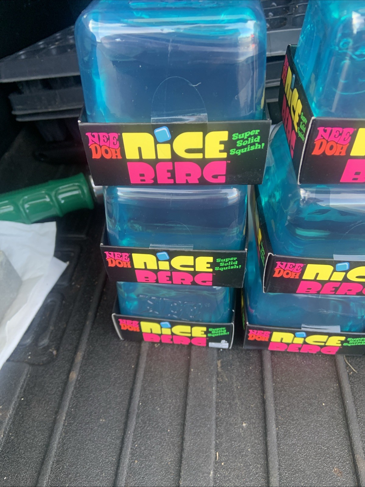 Schylling NeeDoh Nee Doh Lot of 12 Nice Berg Super Solid Squish XL 🧊