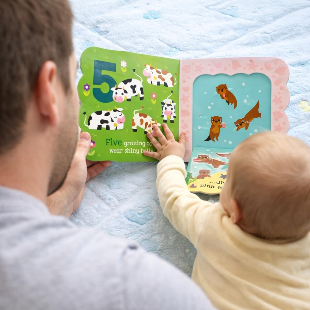 Babies Love Numbers – A First Lift-a-Flap Board Book for and Toddlers…