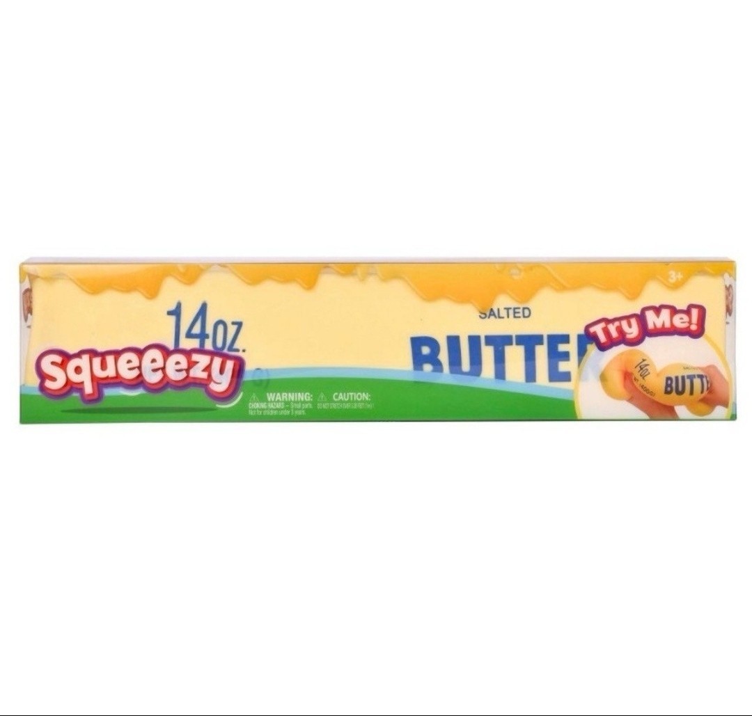 Sunny Days SQUEEEZY 14oz Salted Butter Squishy Toy