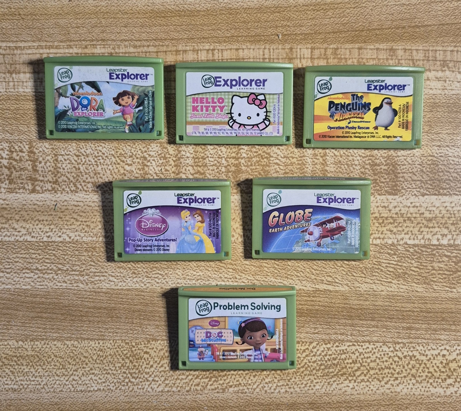 6 Leap Frog LeapPad Explorer Learning Game lot LeapPad 1 2 3 XDI Ultra Platinum