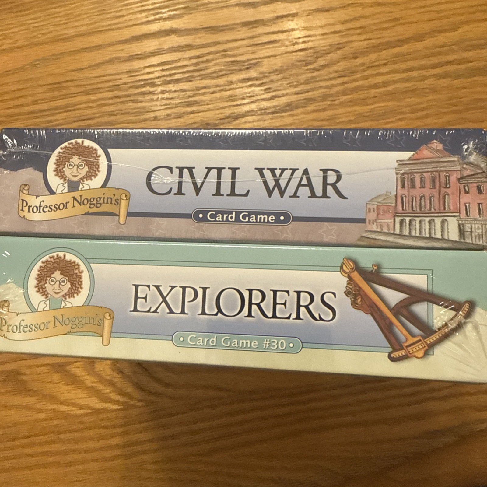 Lot 2 Professor Noggin’s History Of United States Card Game Civil War Explorers