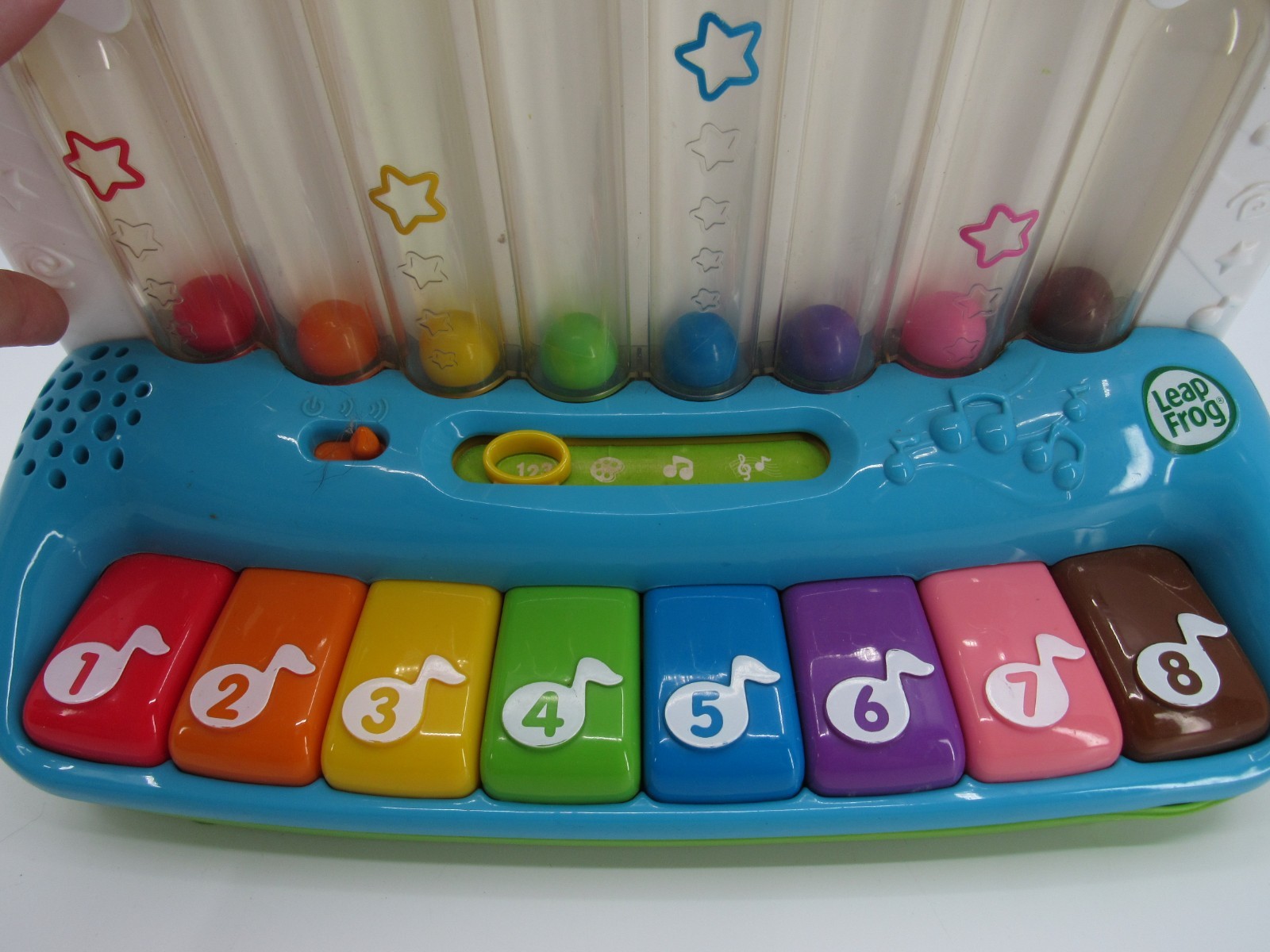 2012 Leapfrog Poppin Play Piano 19204 Musical Learning Toy Numbers/Colors & More
