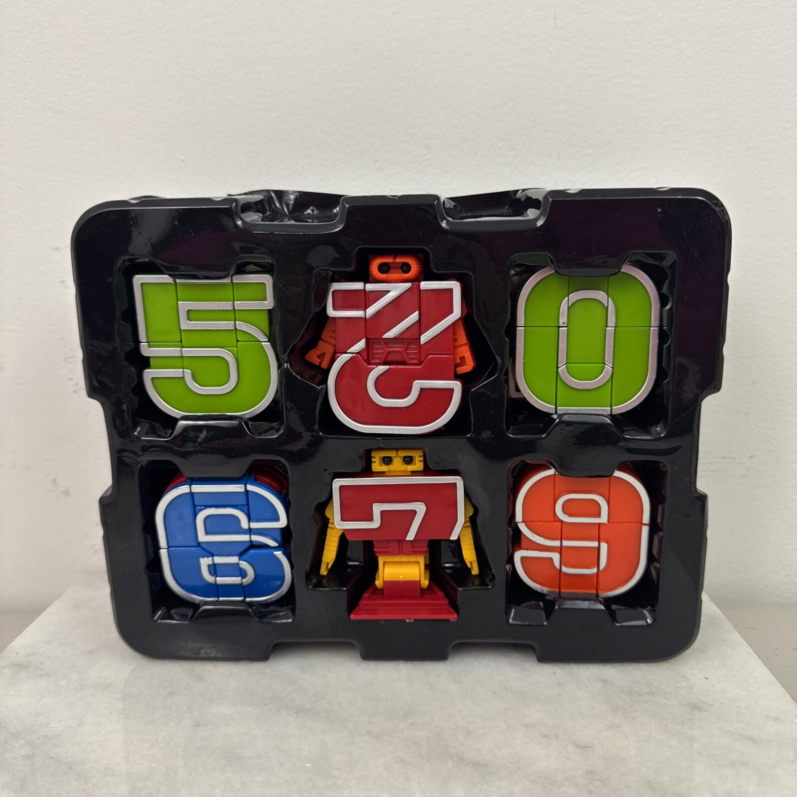 Lydaz Magic Combiner Transforming Number Robot Toys For Kids Ages 3+