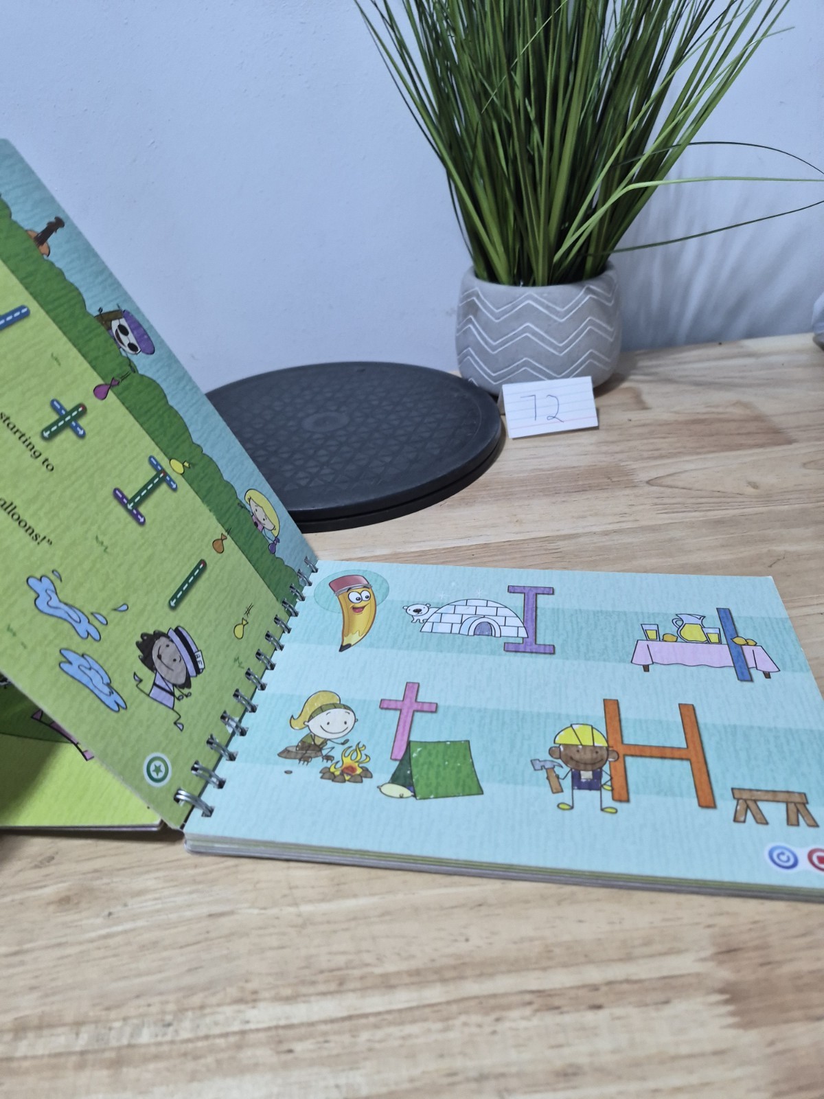 LeapFrog LeapReader Book Learn to Write Letters with Mr. Pencil PAGES RIPPED OUT